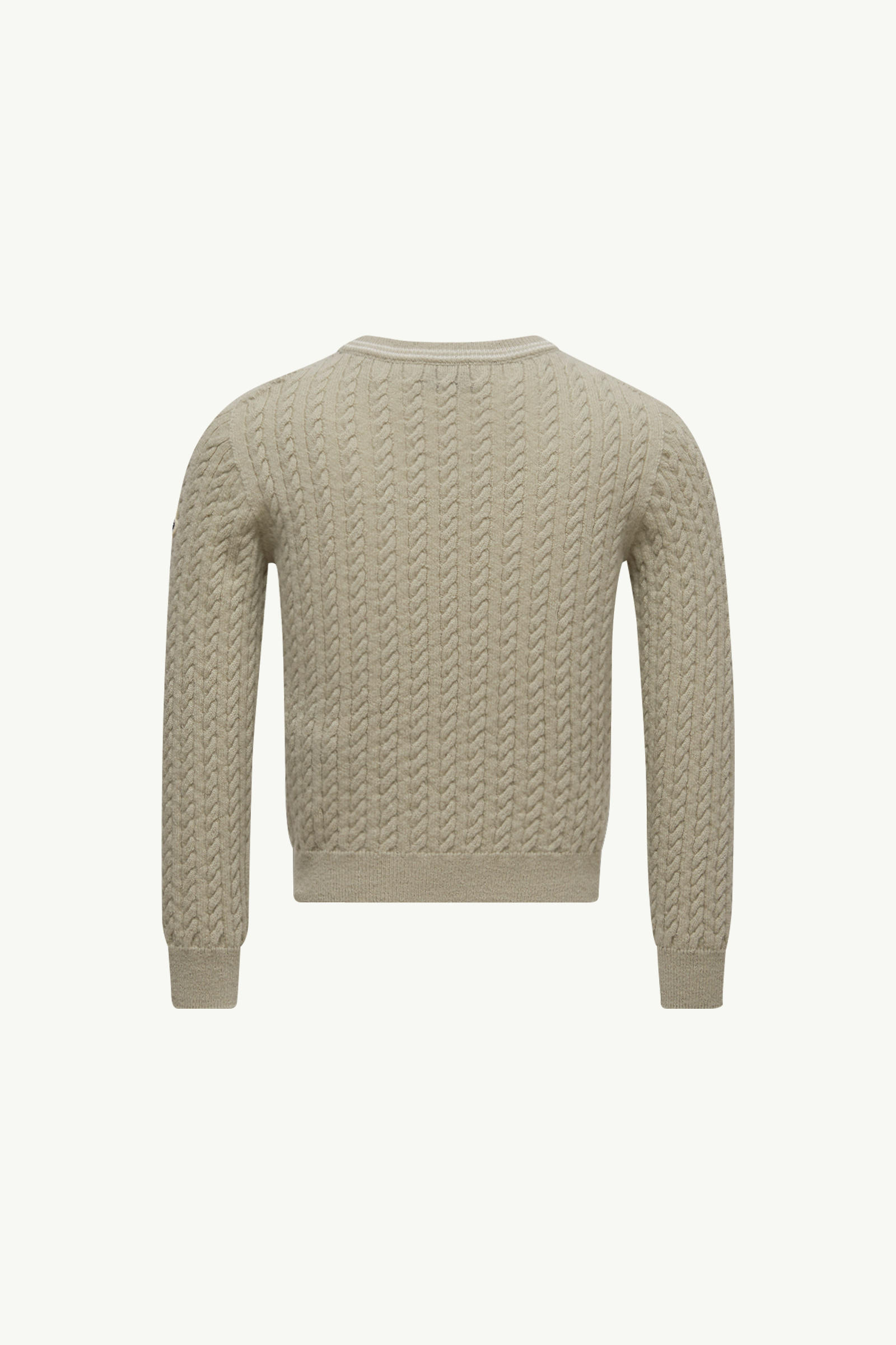Wool Jumper Girl Light Green Moncler 2