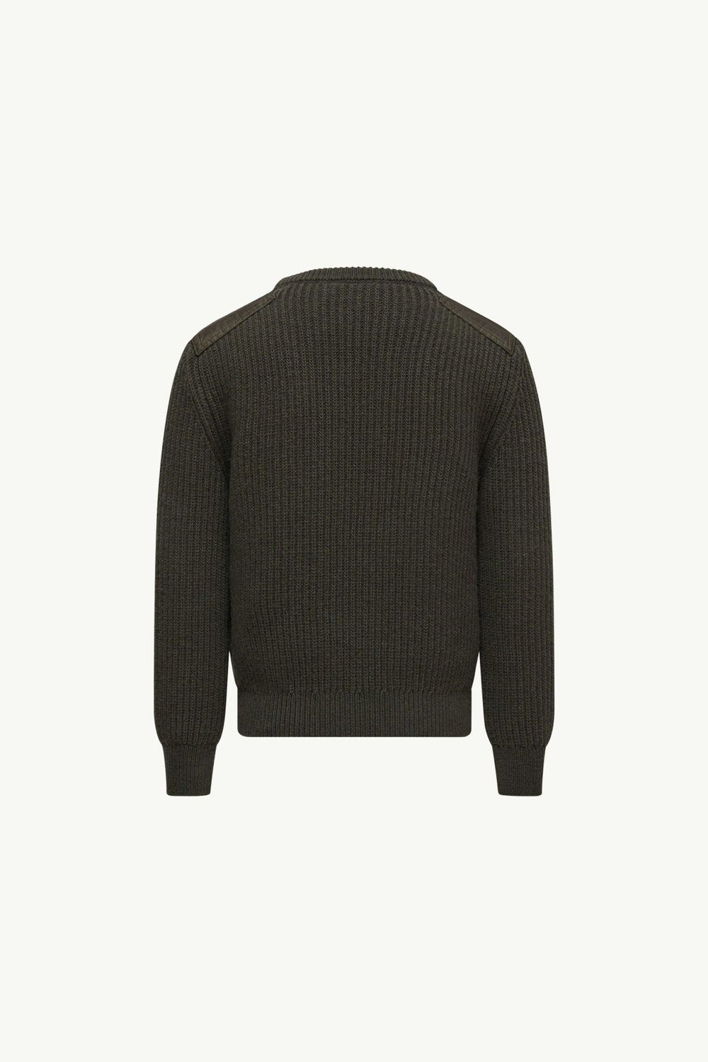 Pullover aus Wolle mit Tasche Jungen Dunkelgrün Moncler 2