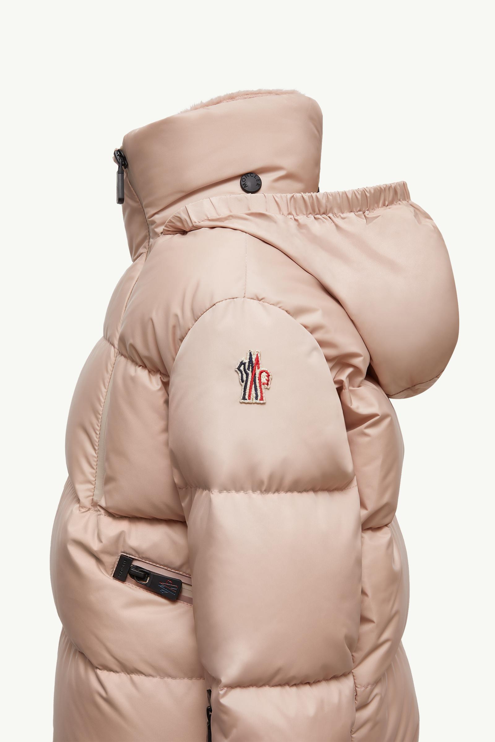 Uluguru Down Ski Jacket Girl Pink Moncler 1