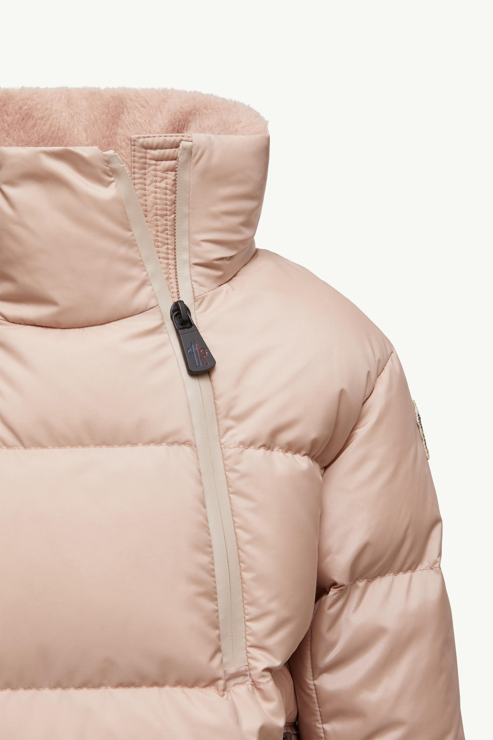 Uluguru Down Ski Jacket Girl Pink Moncler 3