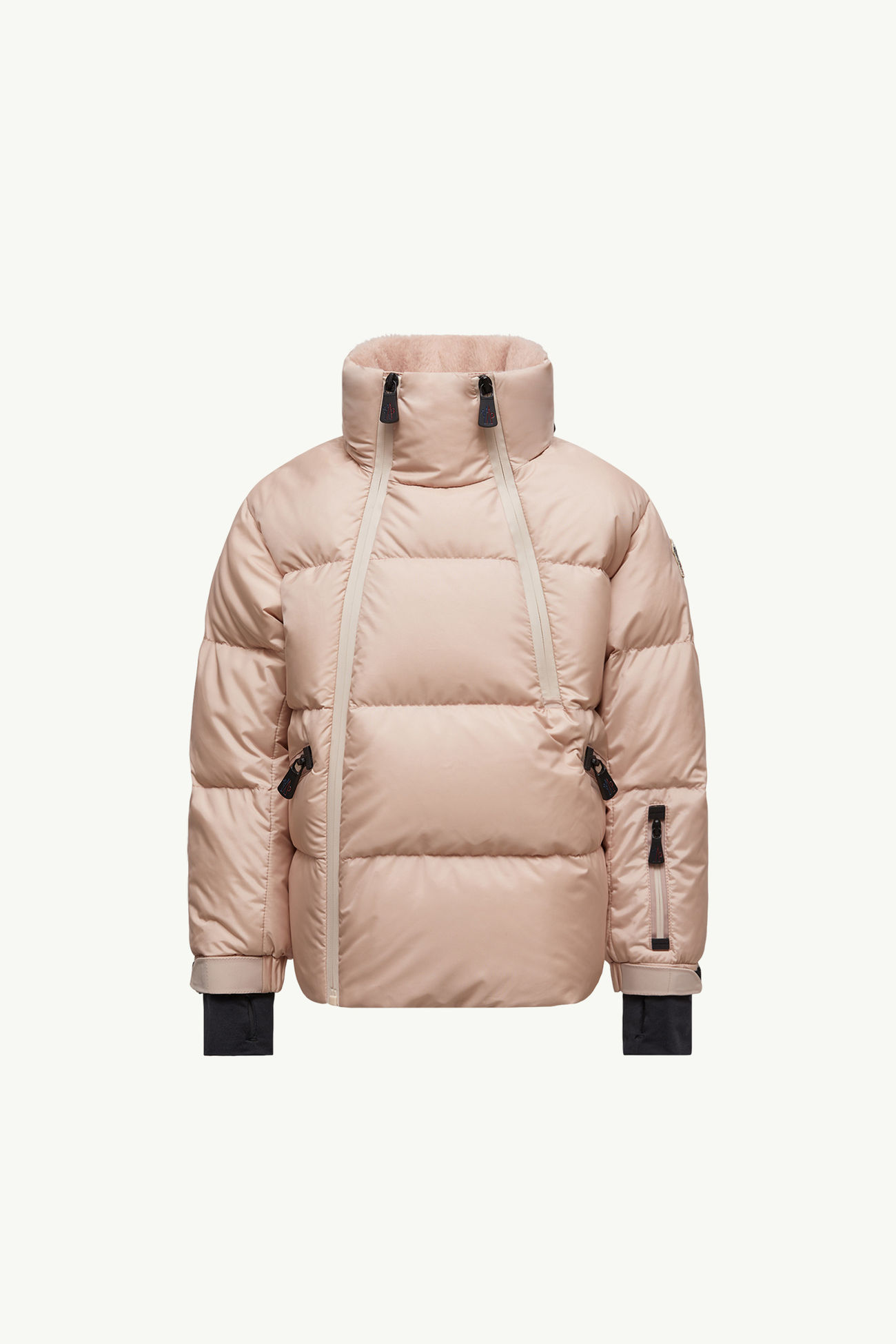 Uluguru Daunen-Skijacke Mädchen Pink Moncler 0