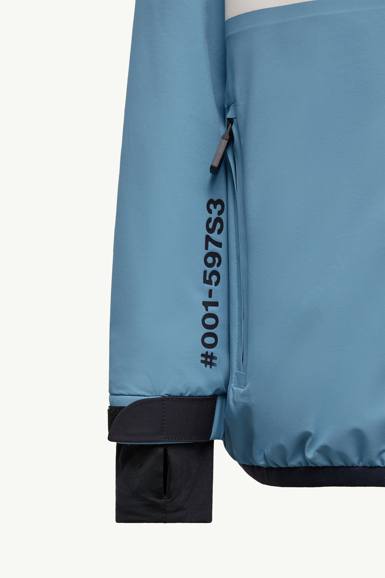 Brech Daunen-Skijacke Jungen Hellblau Moncler 4