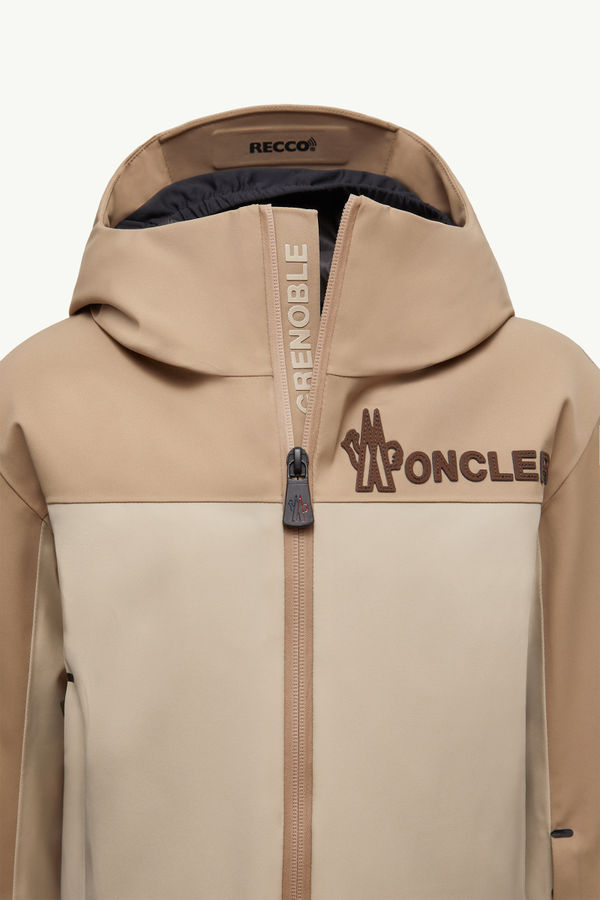 Giacca da sci Moriond con cappuccio Bambino Beige Moncler 1