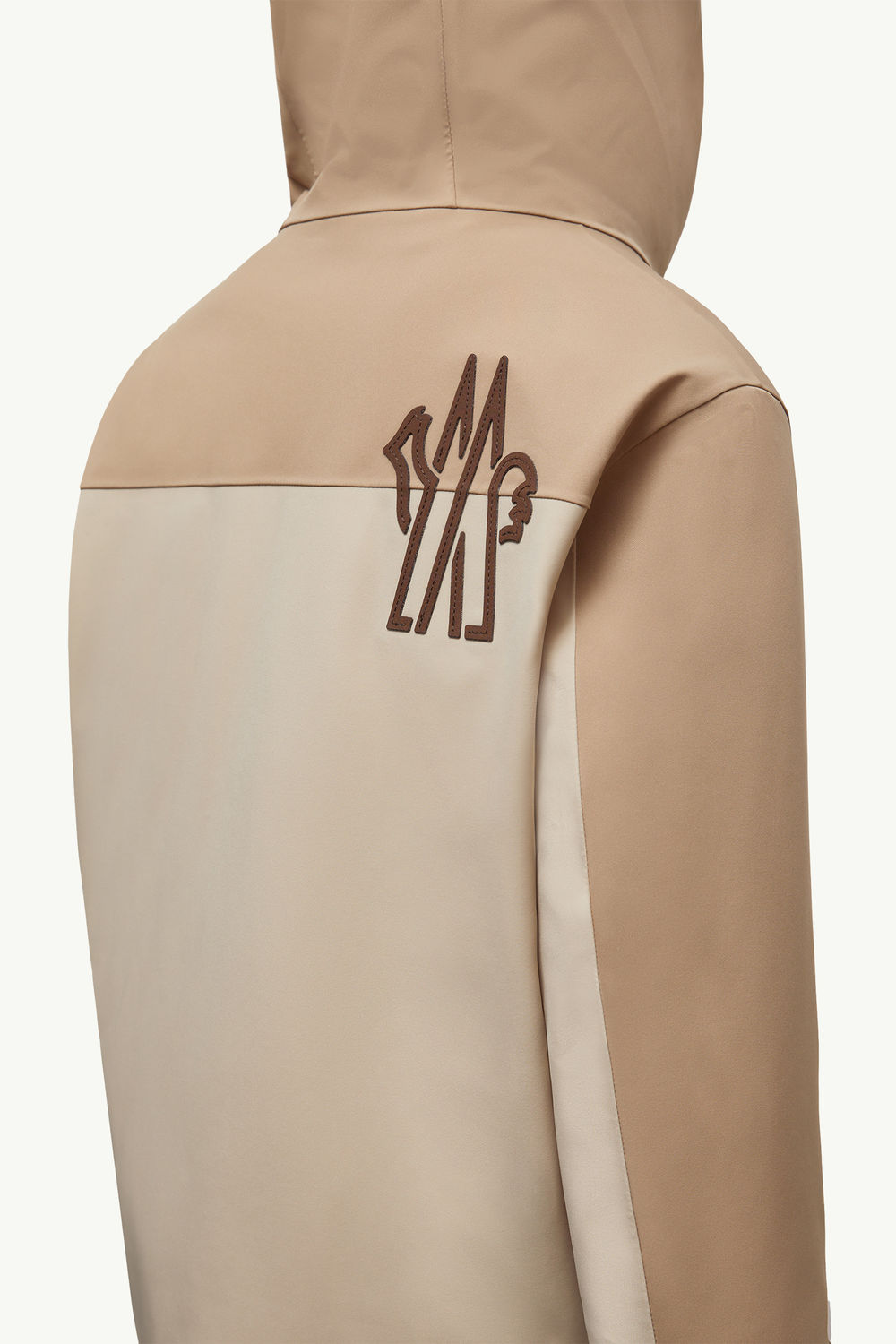 Moriond Hooded Ski Jacket Boy Beige Moncler 3