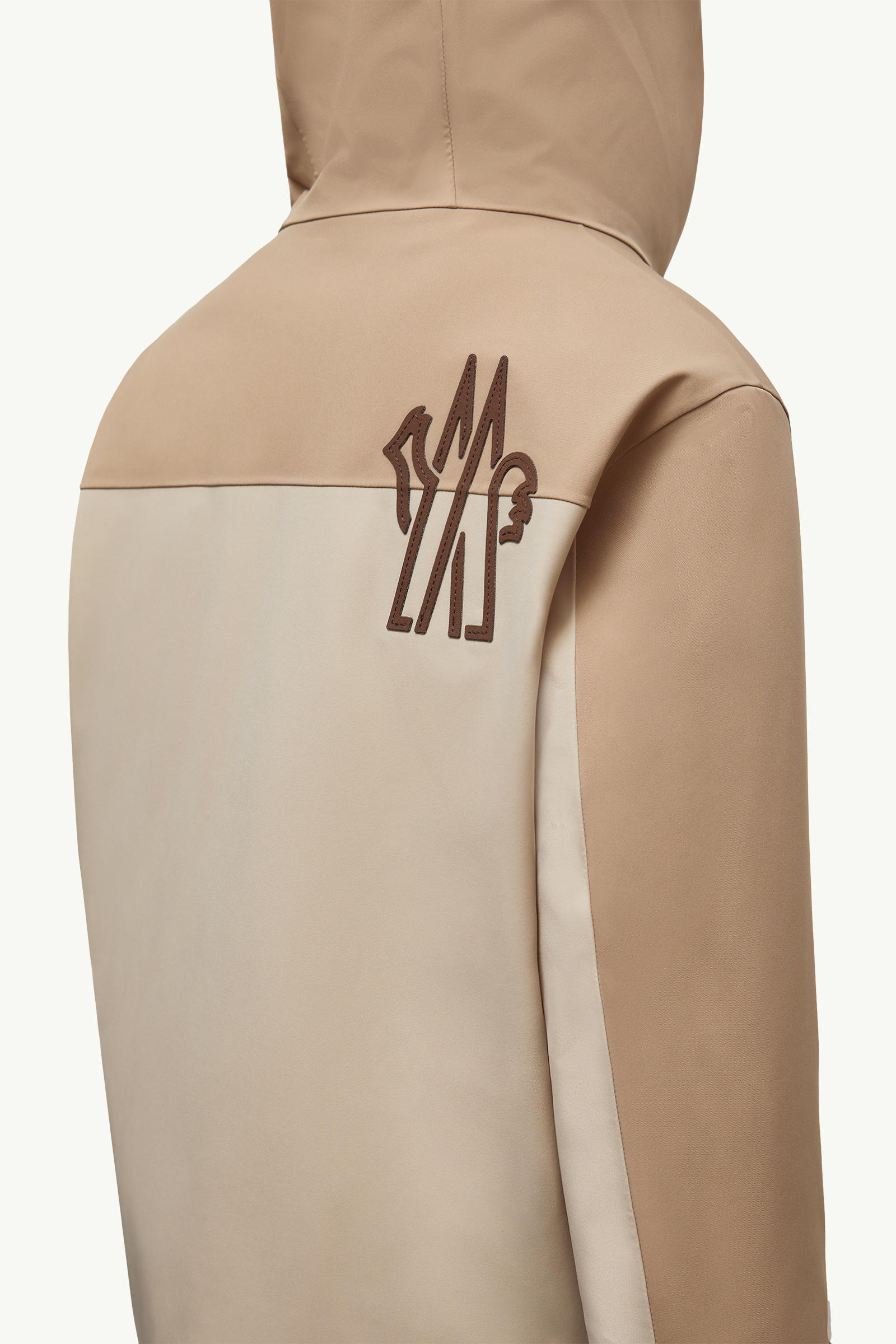 Moriond Hooded Ski Jacket Boy Beige Moncler 3