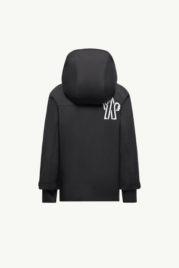 Moriond Hooded Ski Jacket Boy Black Moncler 2
