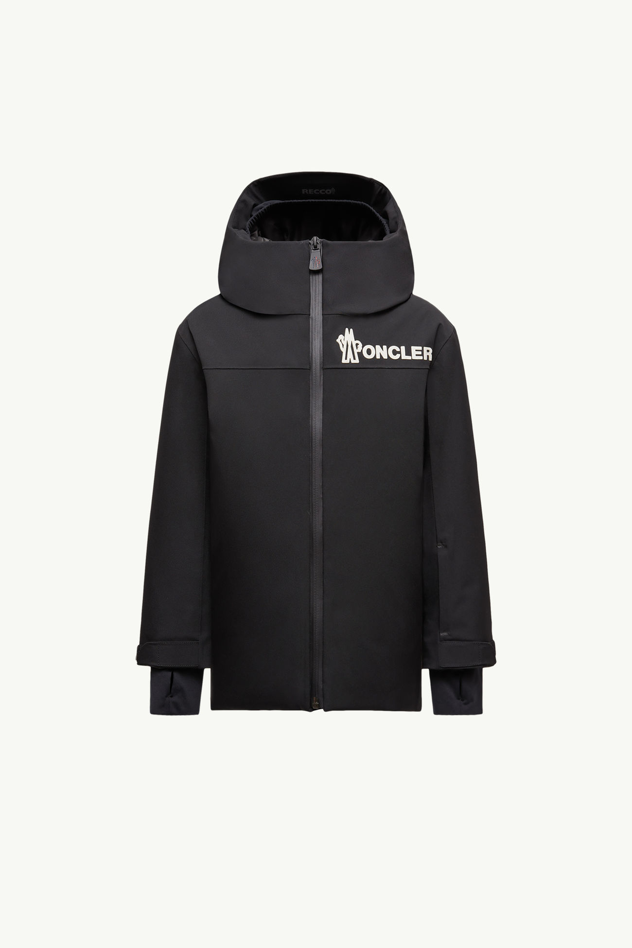 Moriond連帽滑雪外套 男童 黑色 Moncler 0