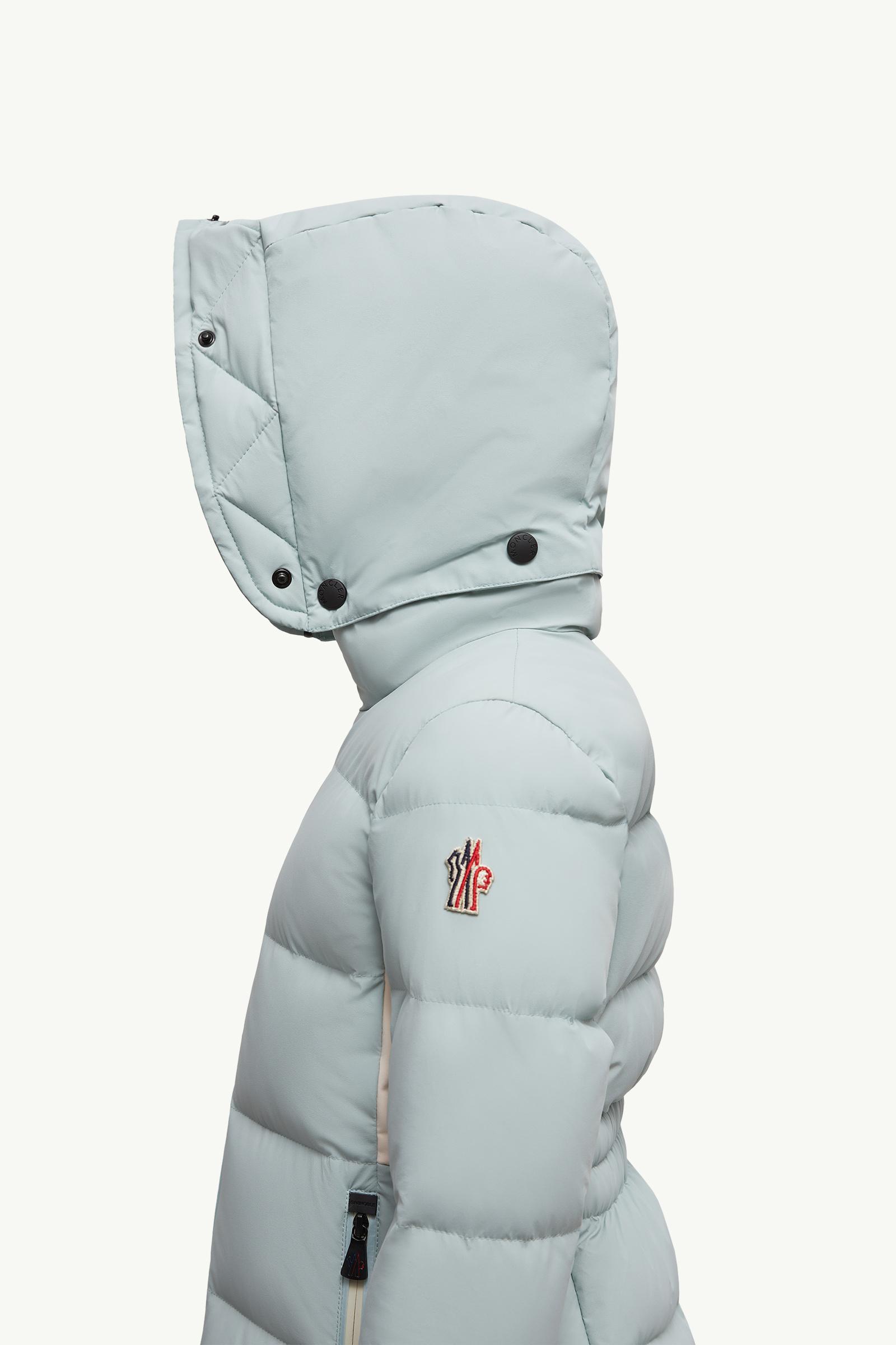 Doudoune de ski à capuche en synthétique New Guyane Fille Bleu clair Moncler 1