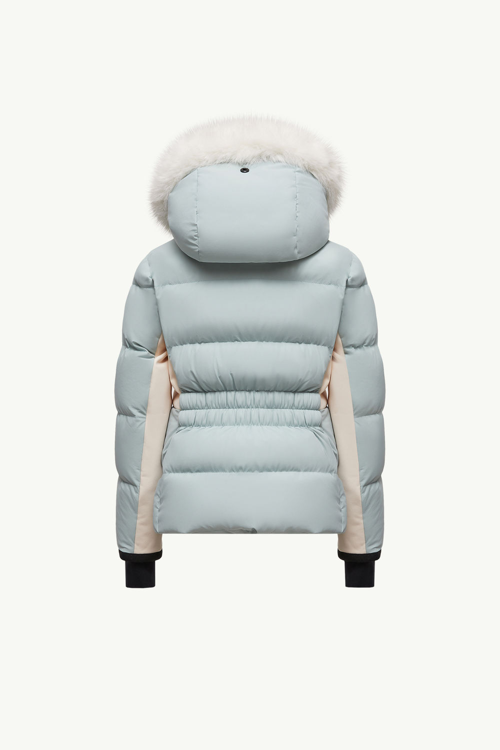 New Guyane Hooded Down Ski Jacket Girl Light Blue Moncler 2