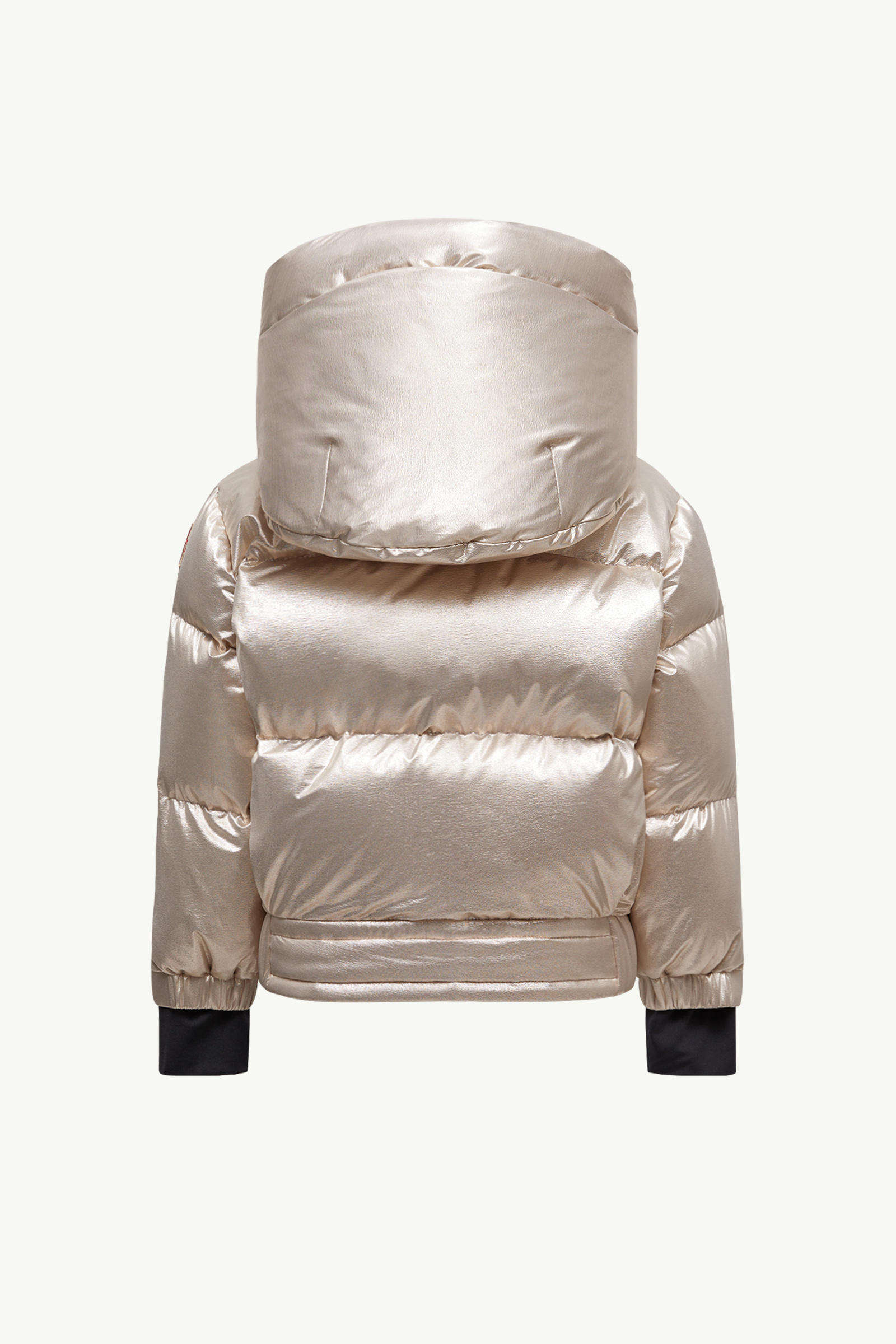 Violette Metallic Down Jacket Girl Silver Moncler 2