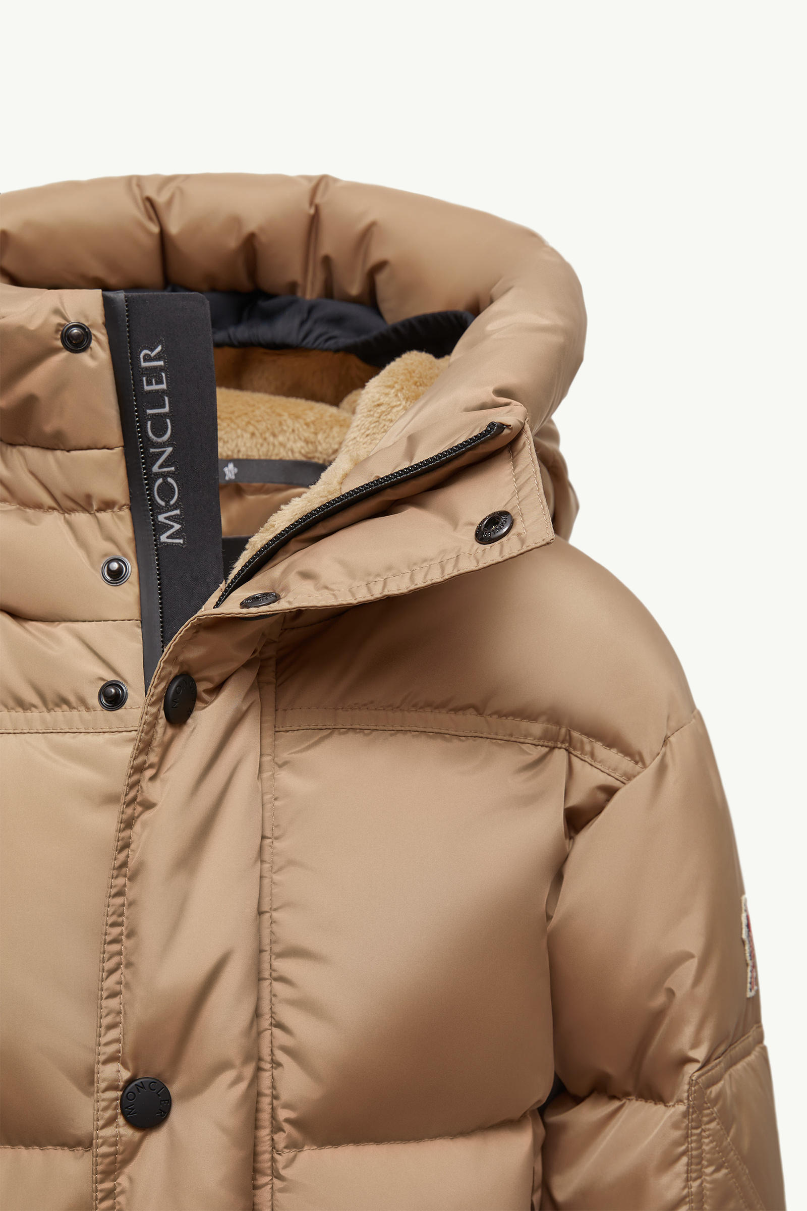 Kasanka Down Ski Jacket Boy Camel Beige Moncler 3