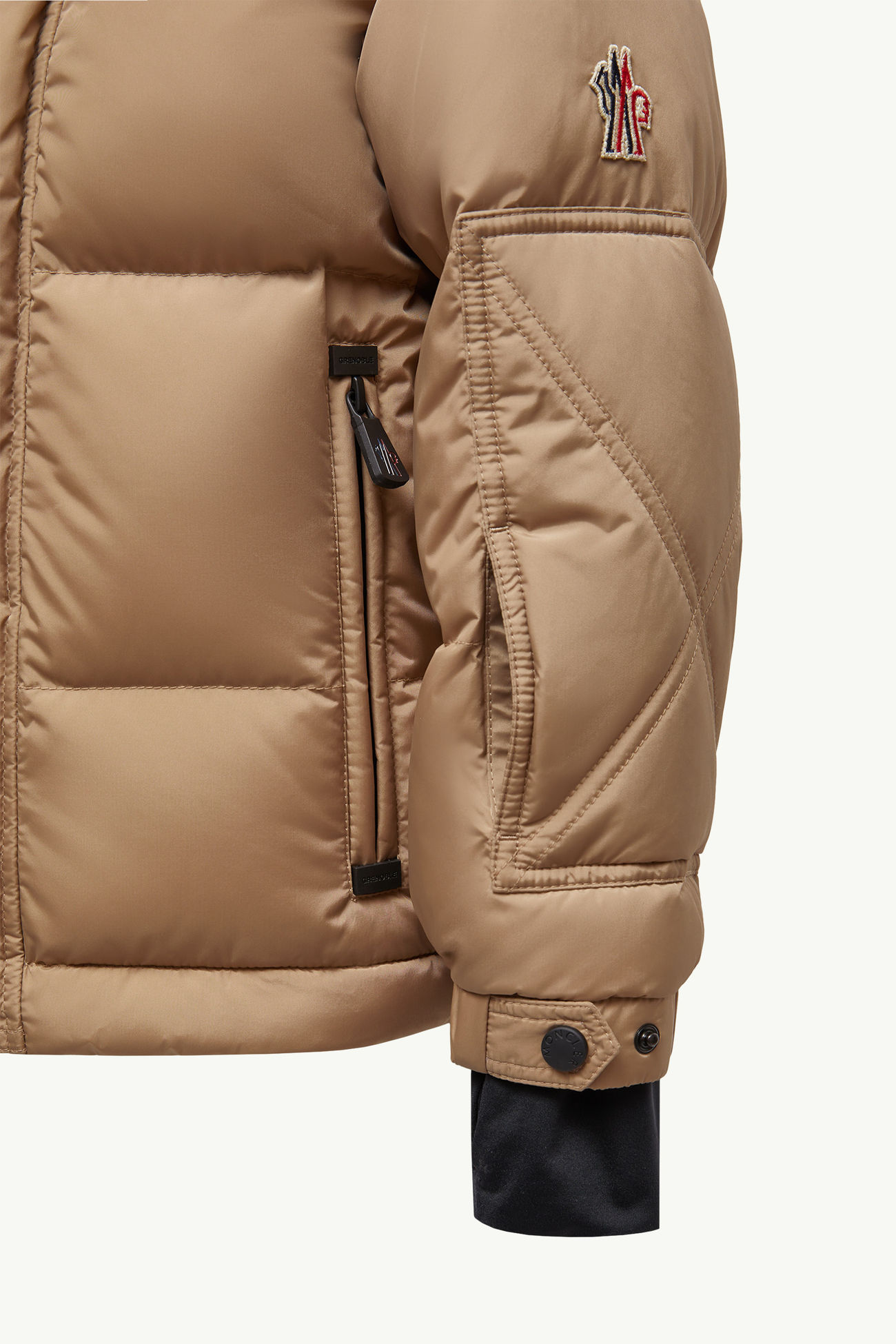 Kasanka Daunen-Skijacke Jungen Camel-Beige Moncler 4