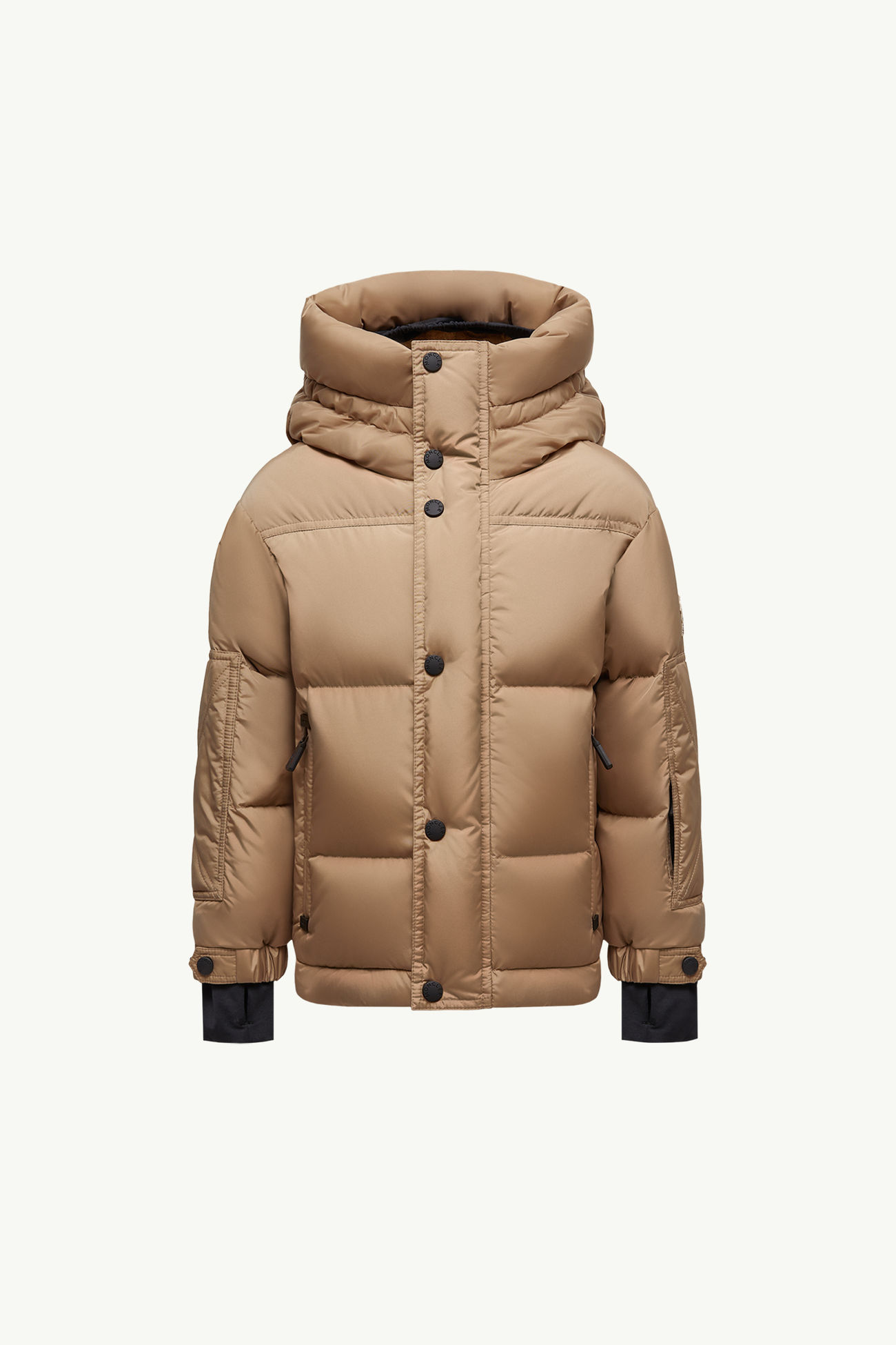 Kasanka Daunen-Skijacke Jungen Camel-Beige Moncler 0