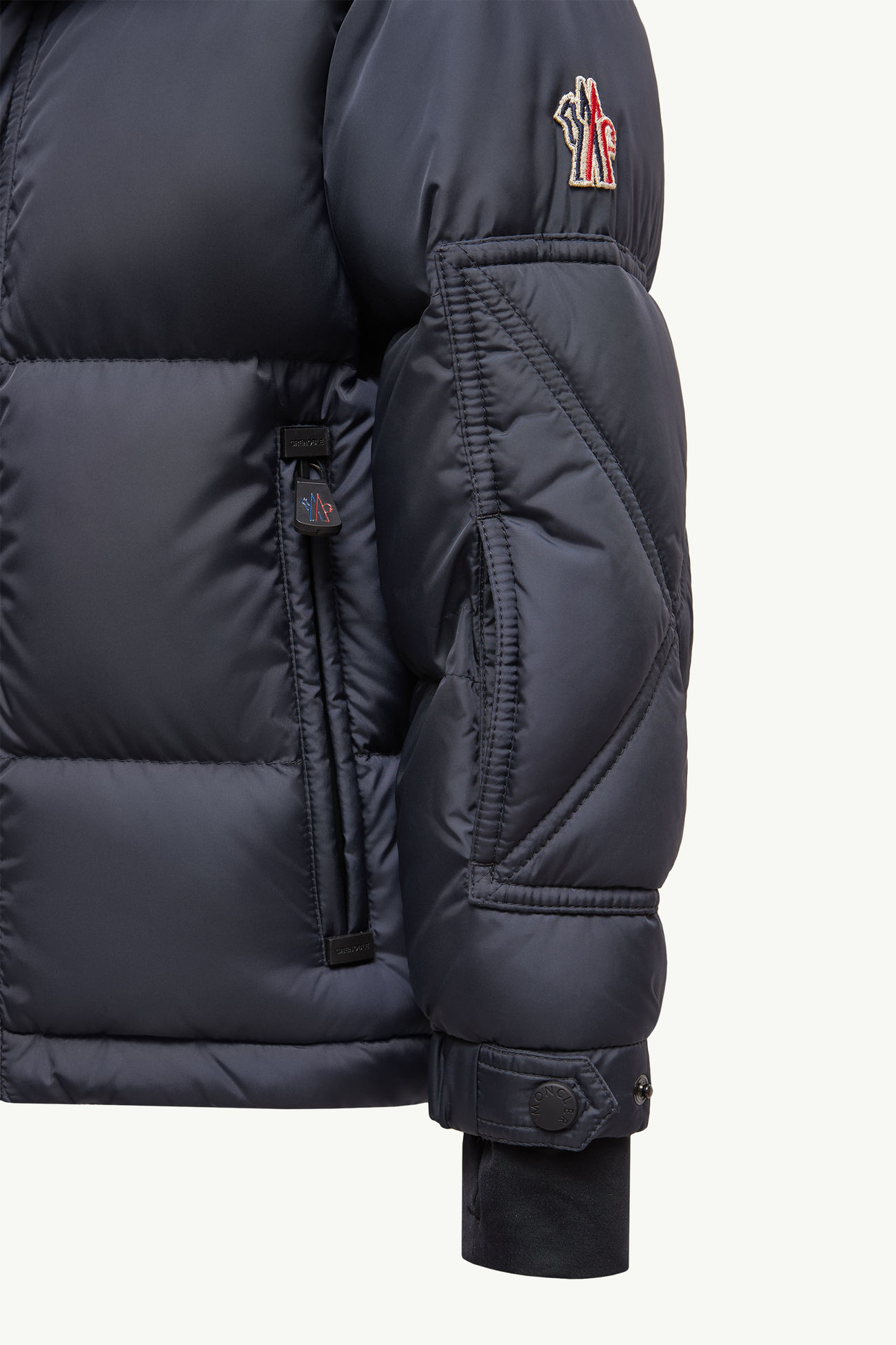 Kasanka Daunen-Skijacke Jungen Navyblau Moncler 4