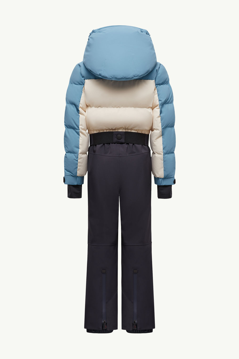 Hooded Ski Suit Boy Navy Blue Moncler 2