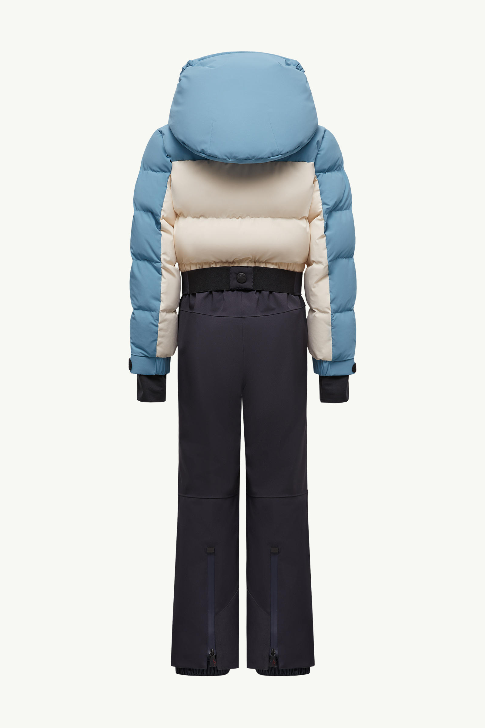 Hooded Ski Suit Boy Navy Blue Moncler 2