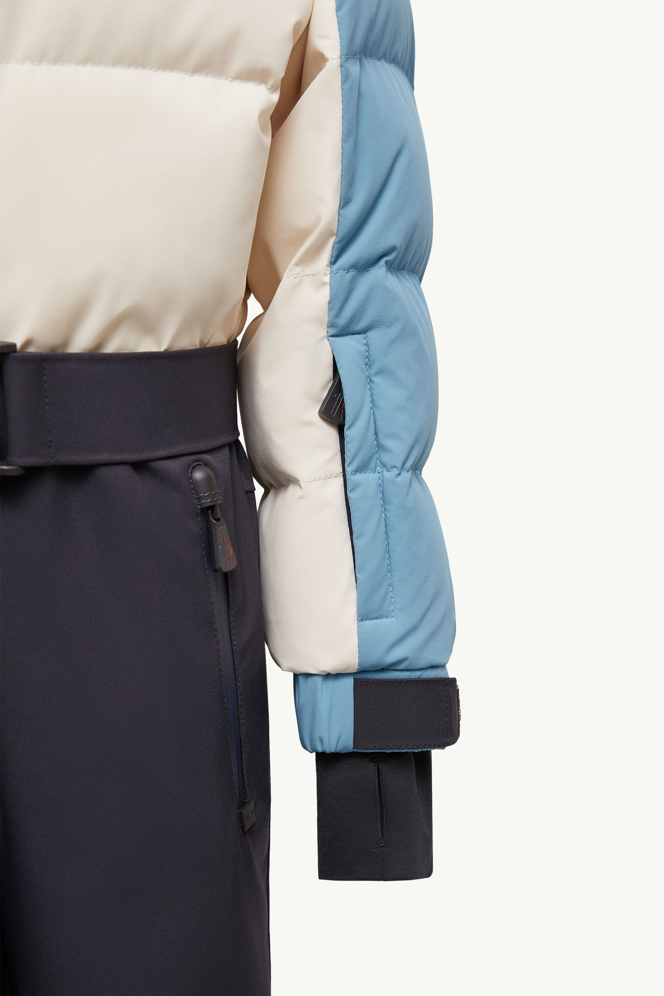 連帽滑雪服 男童 海軍藍色 Moncler 4