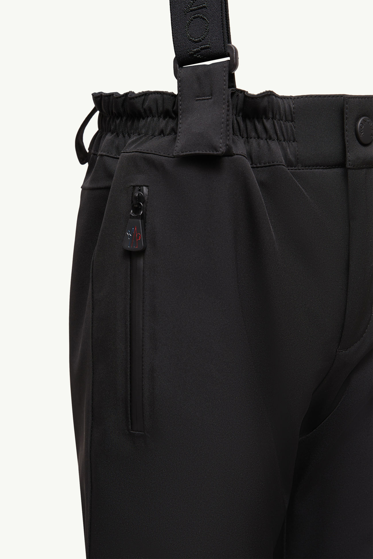 Ski-Latzhose Genderneutral Schwarz Moncler 3