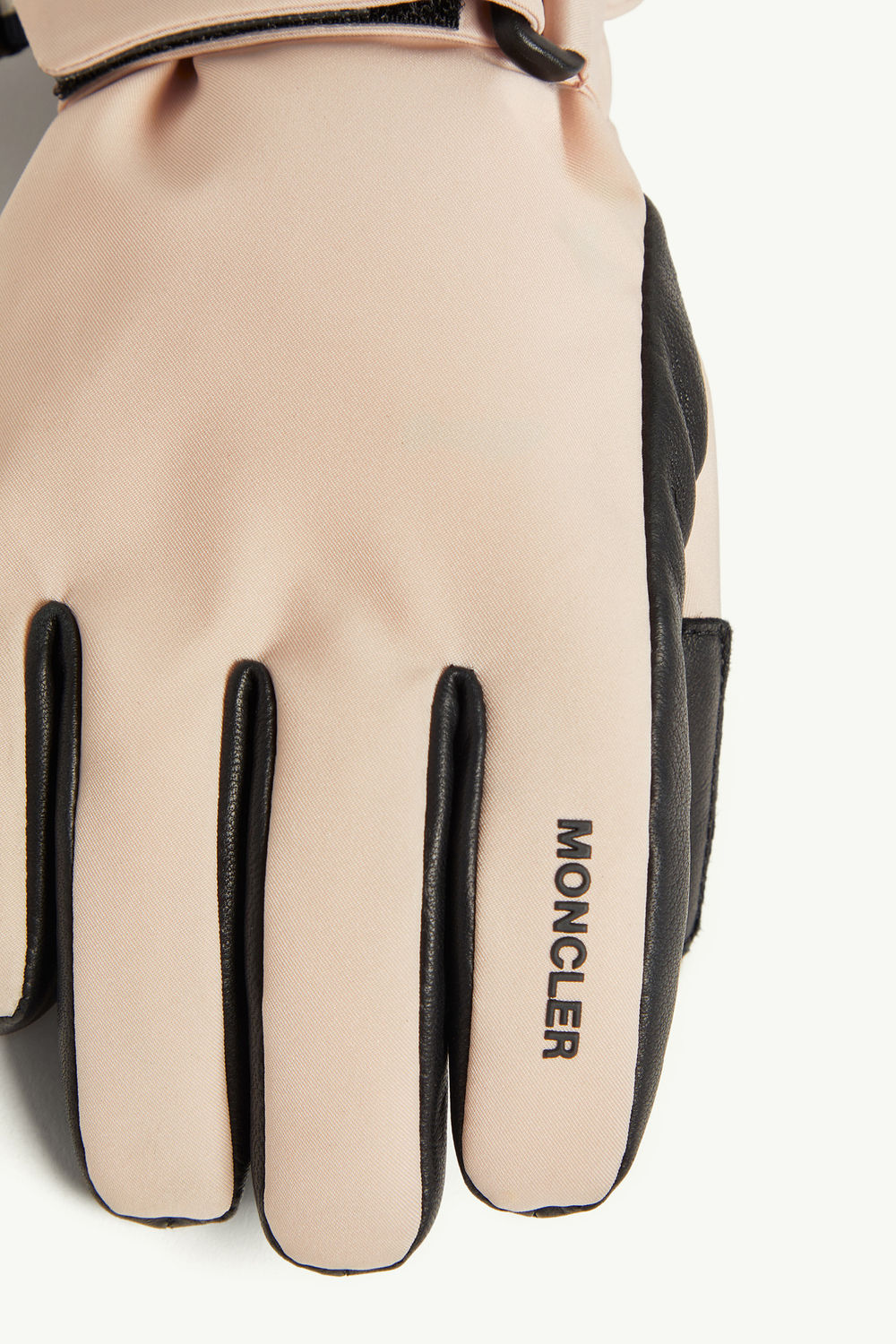 Padded Gloves Girl Pink Moncler 3