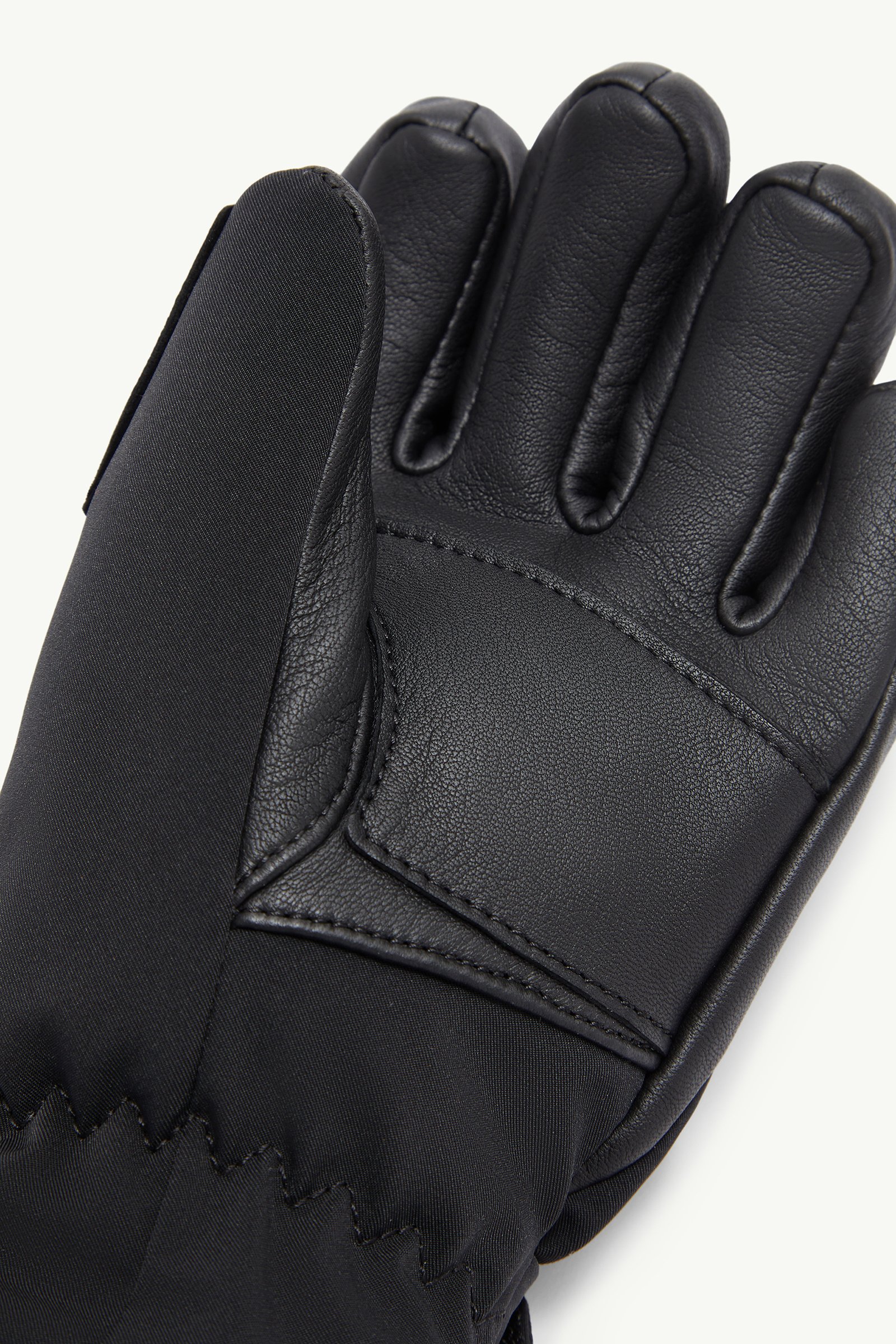 Padded Gloves Gender Neutral Black Moncler 1