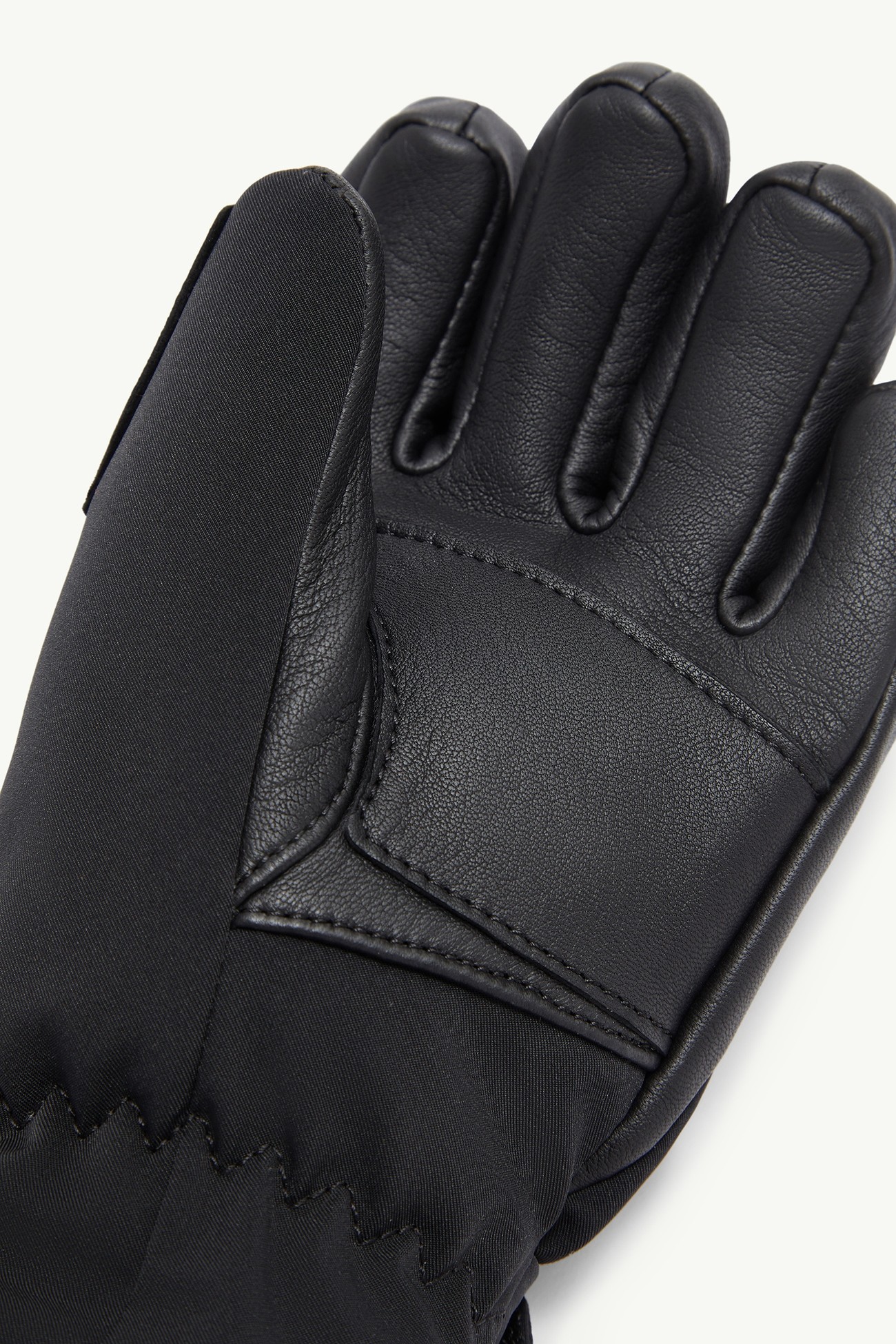 Gants matelassés Mixte Noir Moncler 1