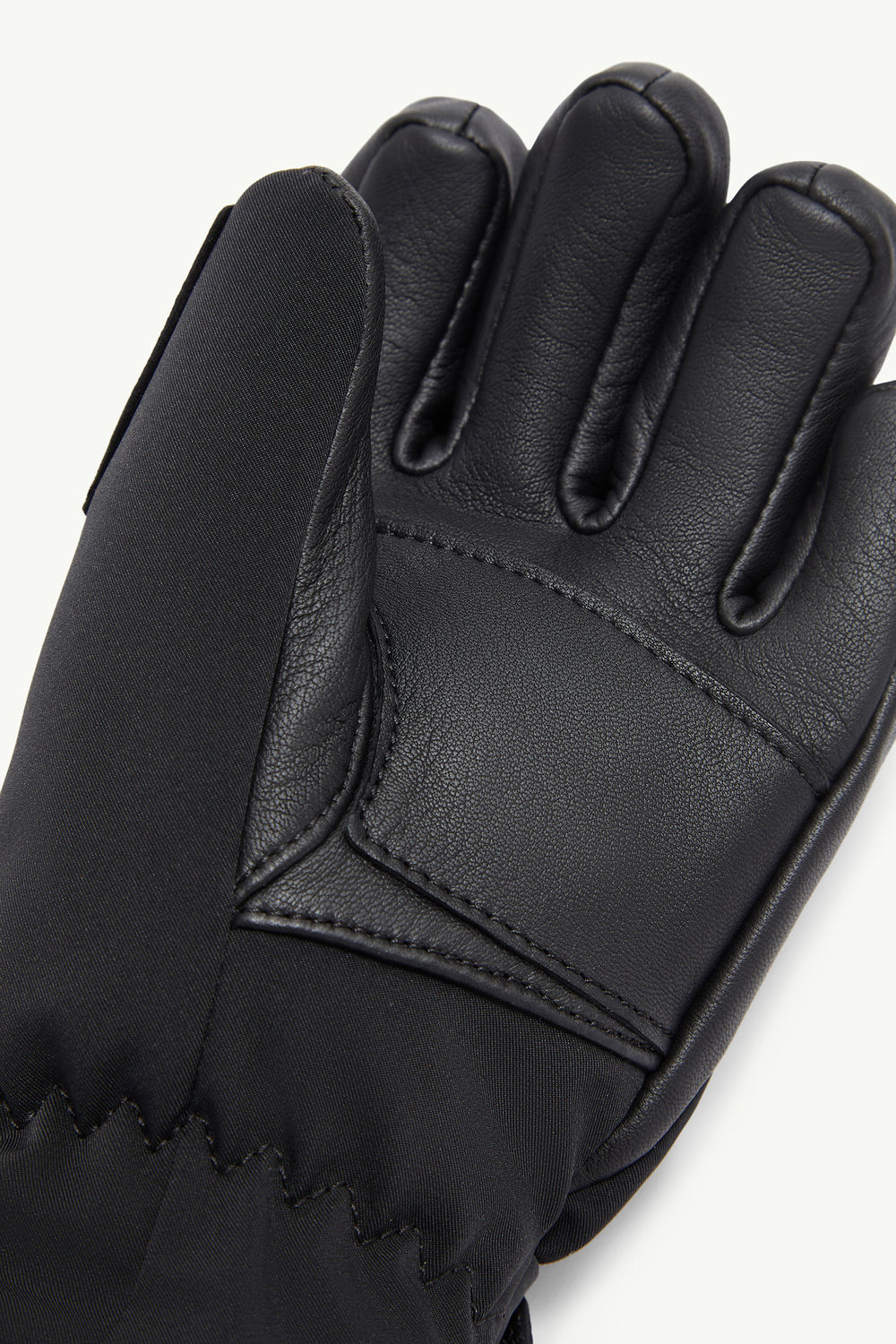 Padded Gloves Gender Neutral Black Moncler 1