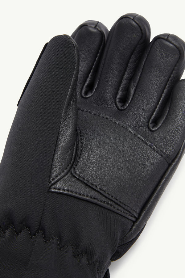 Padded Gloves Gender Neutral Black Moncler 1