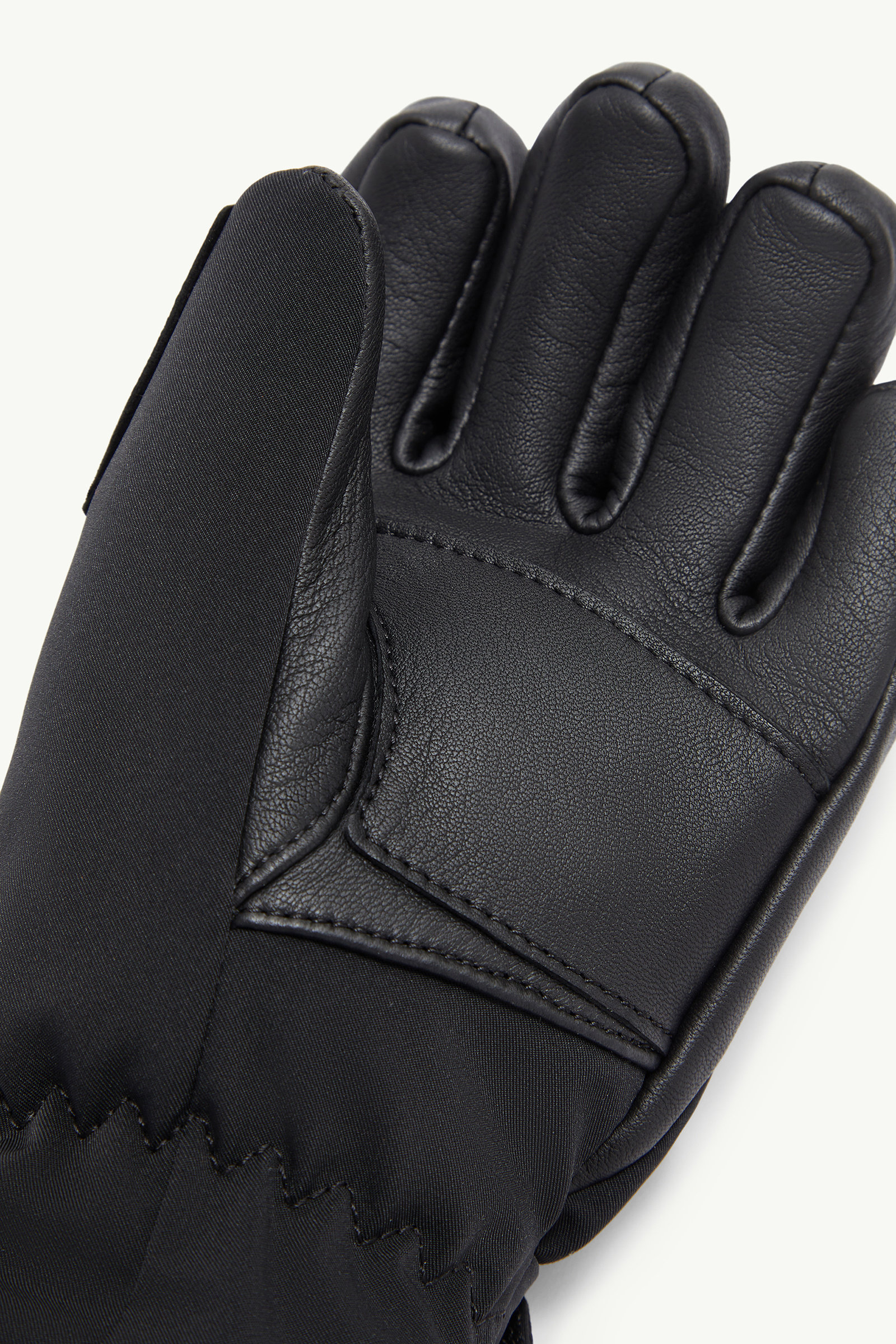 Padded Gloves Gender Neutral Black Moncler 1