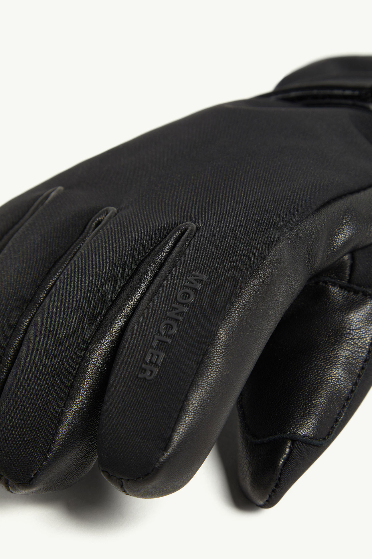 Gepolsterte Handschuhe Genderneutral Schwarz Moncler 3