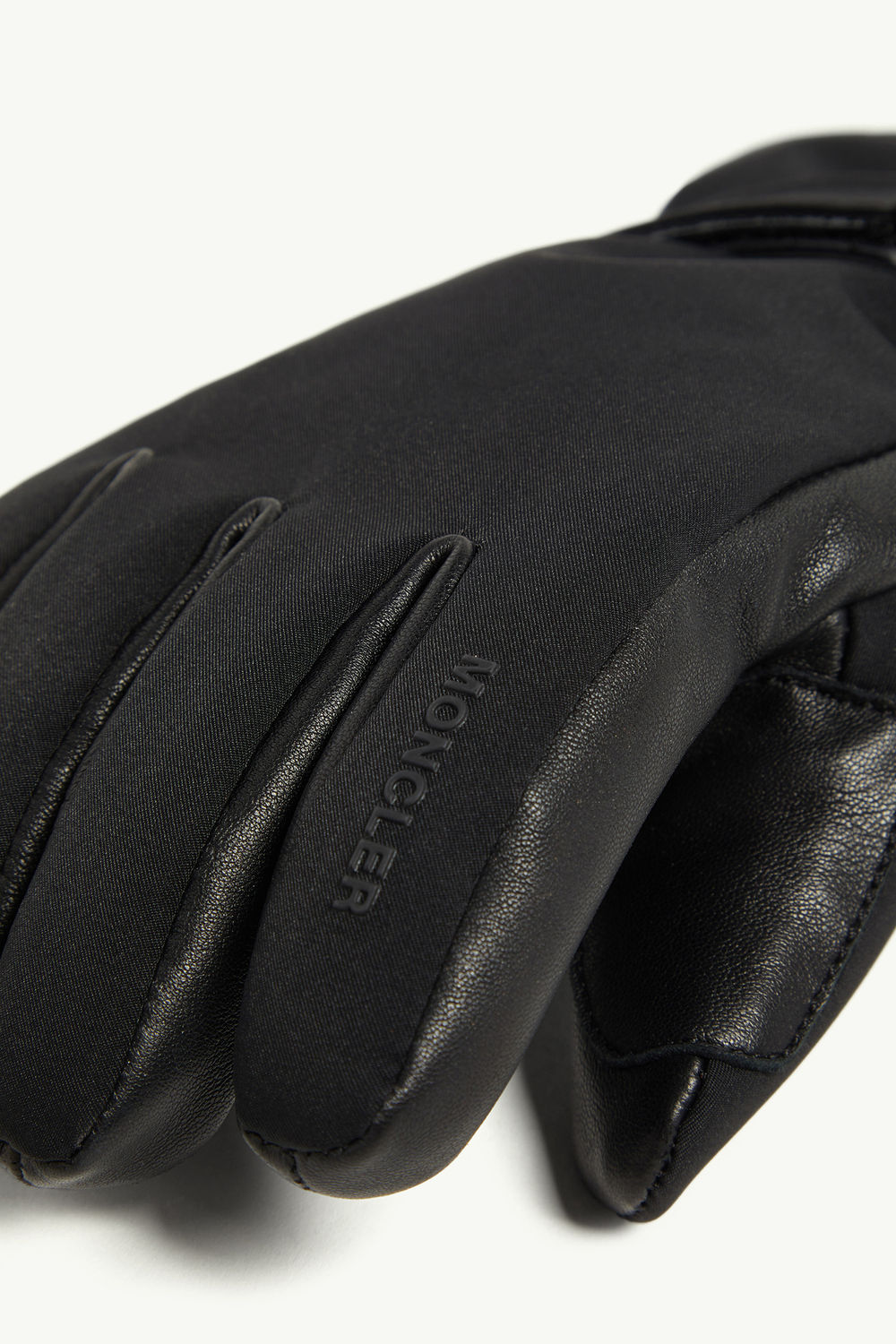 Padded Gloves Gender Neutral Black Moncler 3