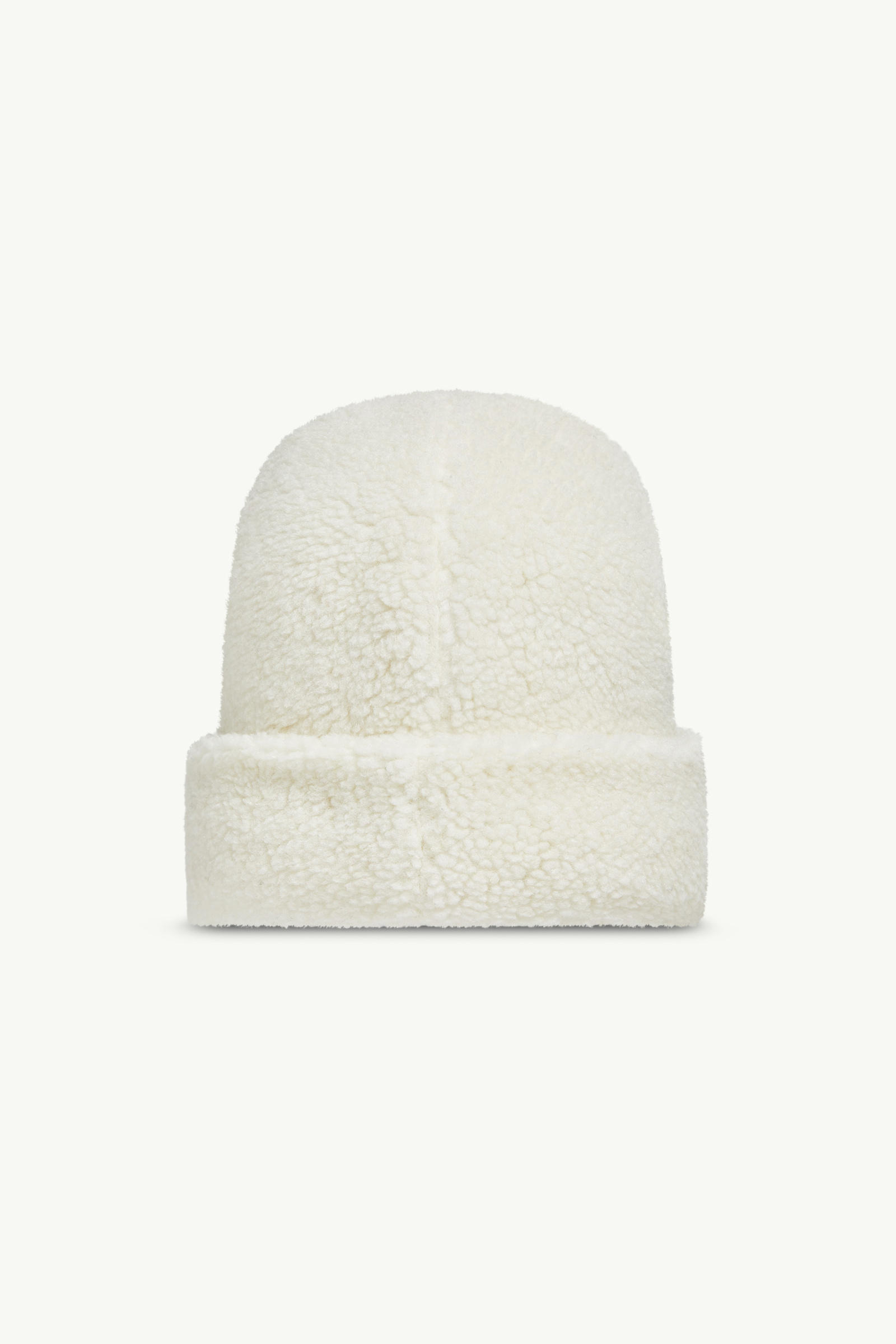 Teddy Beanie Gender Neutral White Moncler 2