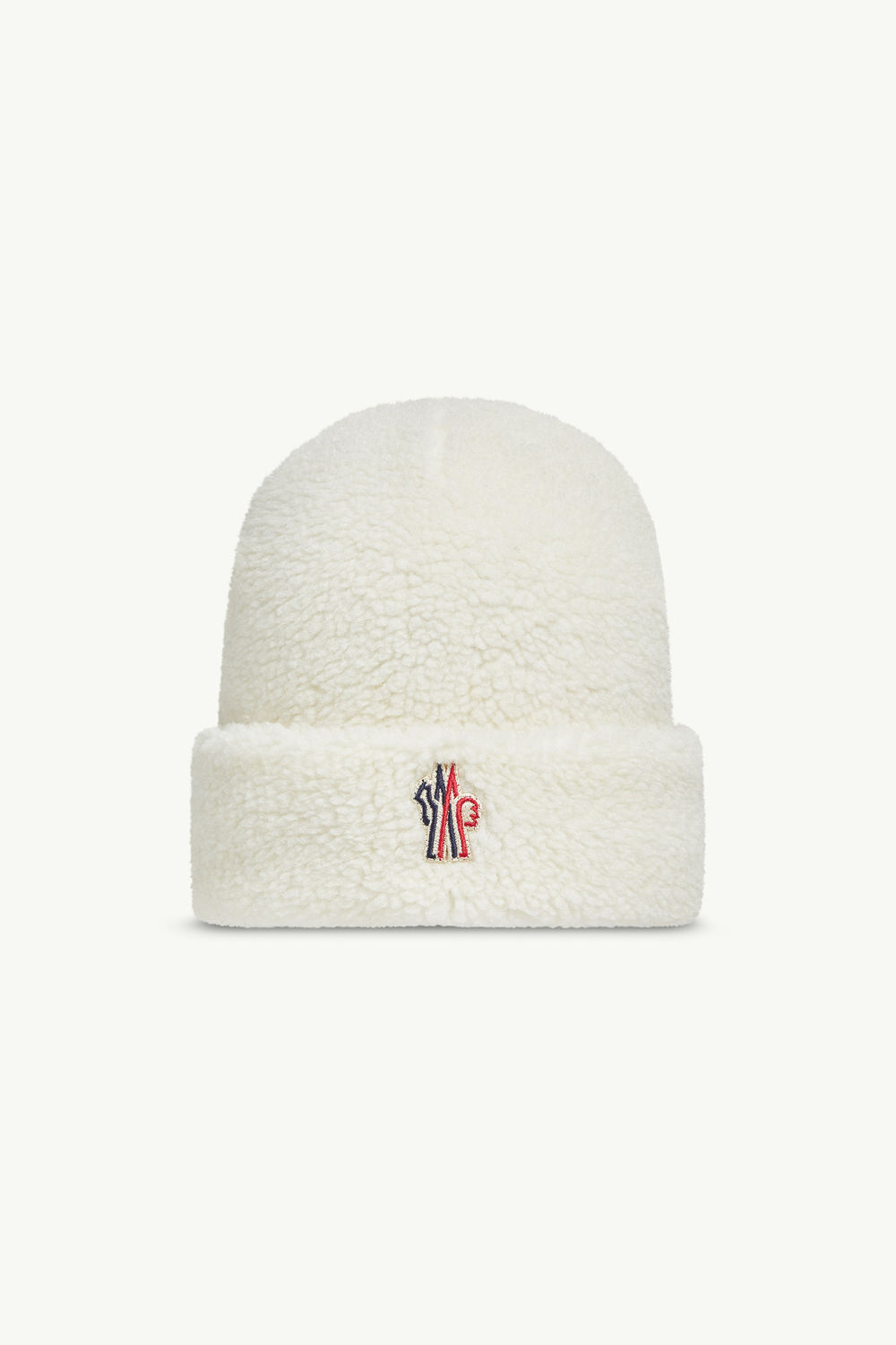 Teddy Beanie Gender Neutral White Moncler 0