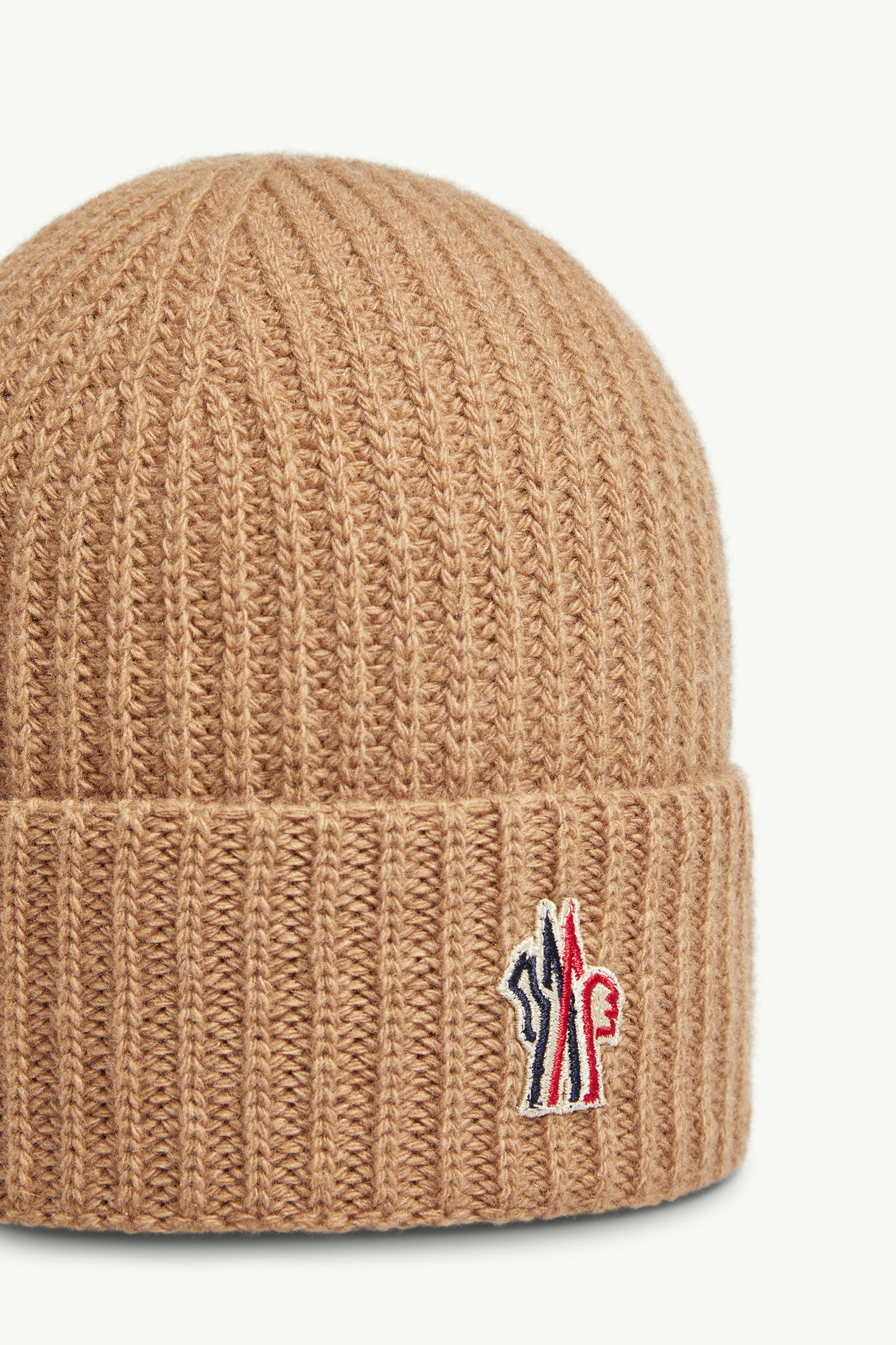 Wool Beanie Gender Neutral Beige Moncler 1