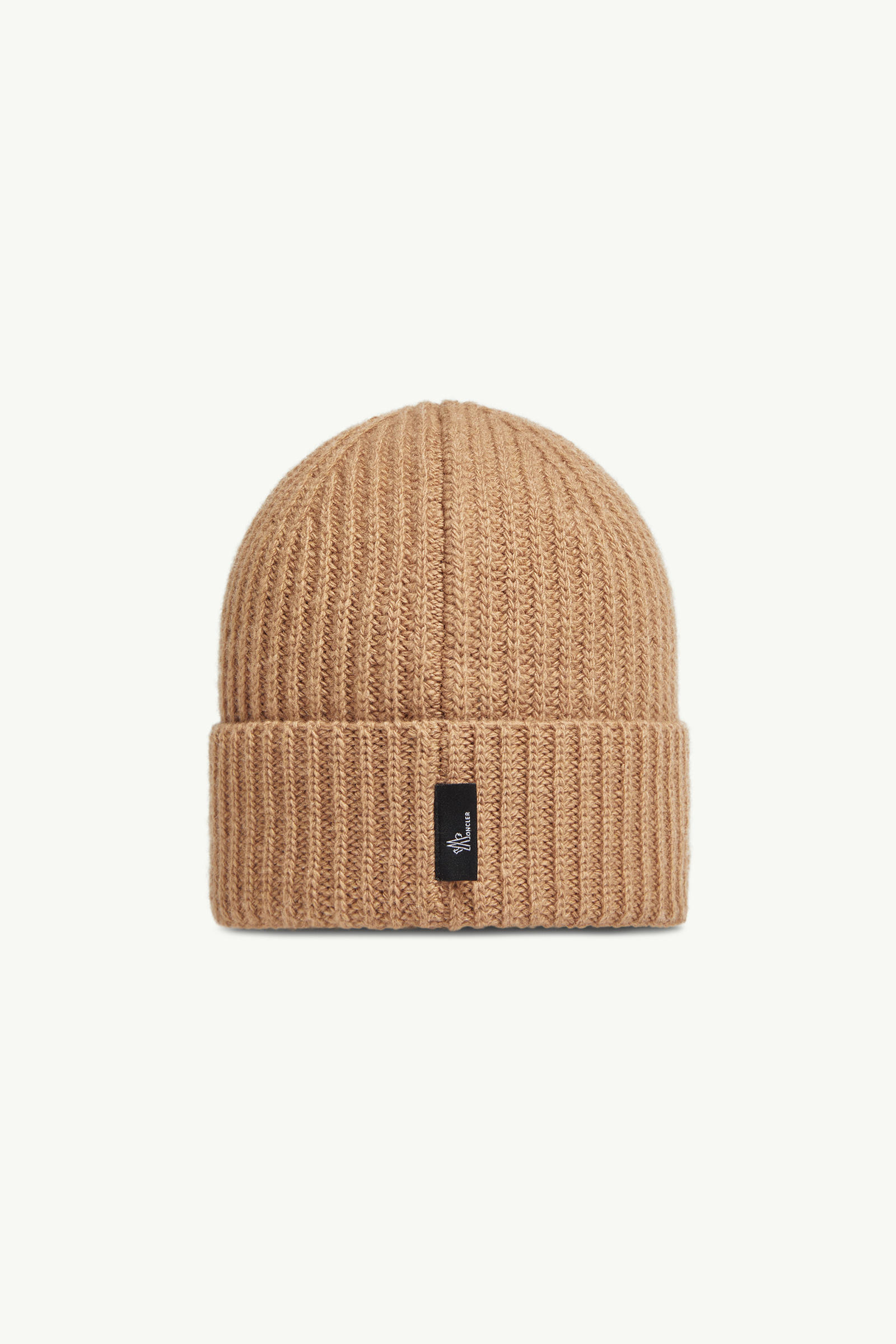 Wool Beanie Gender Neutral Beige Moncler 2
