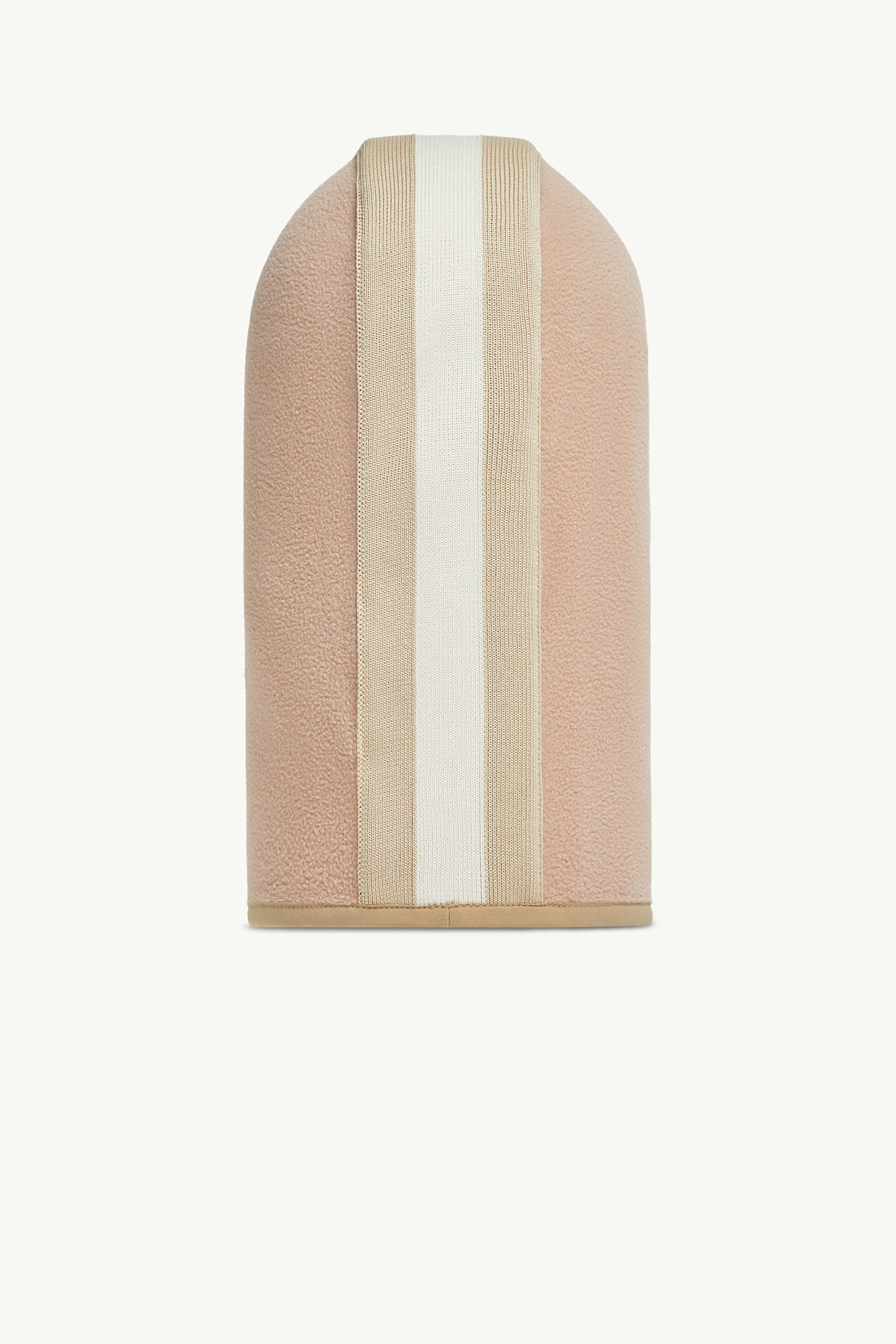 女童条纹饰边抓绒巴拉克拉法帽 女童 粉红色 Moncler 2