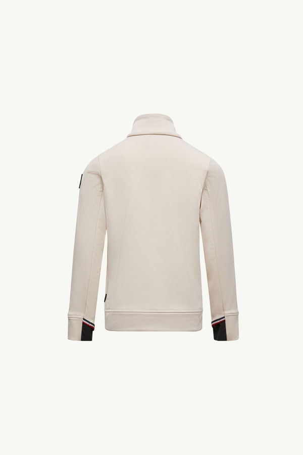 Polartec® Half-Zip Polo Neck Gender Neutral White Moncler 2