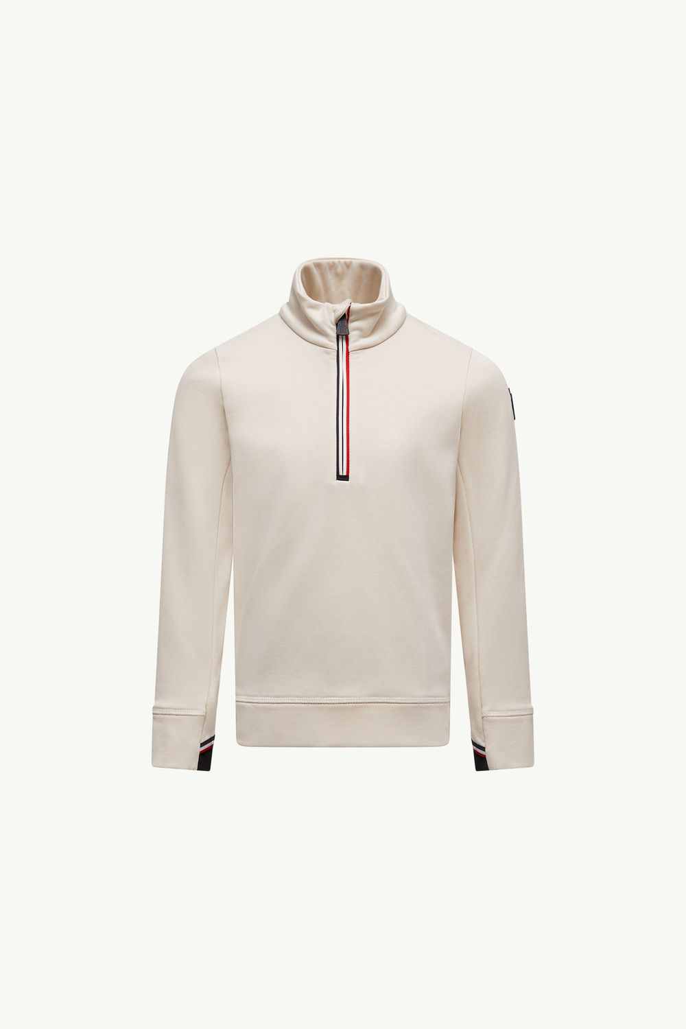 Polartec® Half-Zip Polo Neck Gender Neutral White Moncler 0