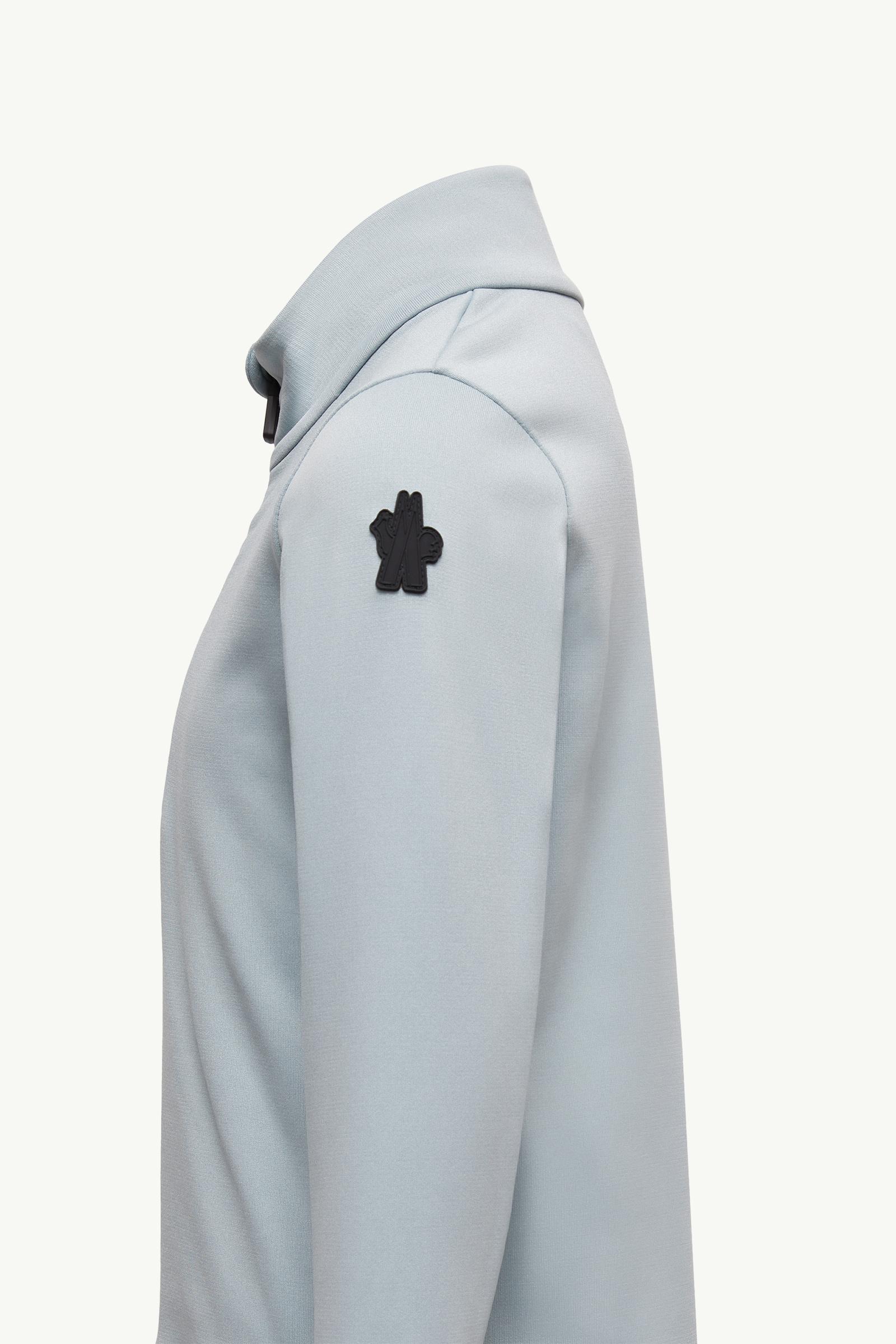 Pull à col roulé semi-zippé Polartec® Mixte Bleu clair Moncler 1