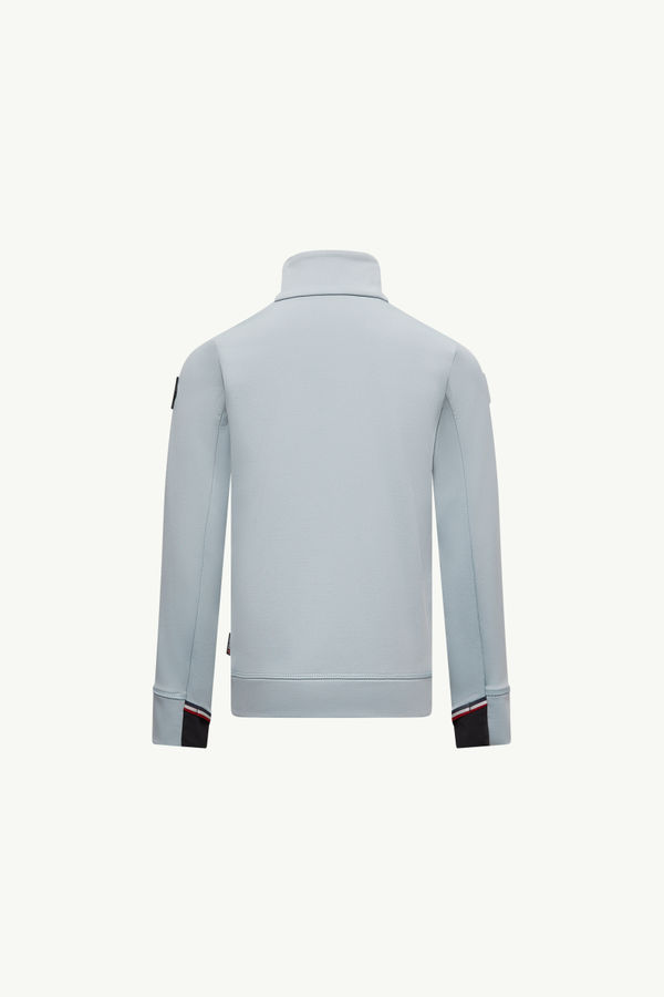 Polartec® Half-Zip Polo Neck Gender Neutral Light Blue Moncler 2