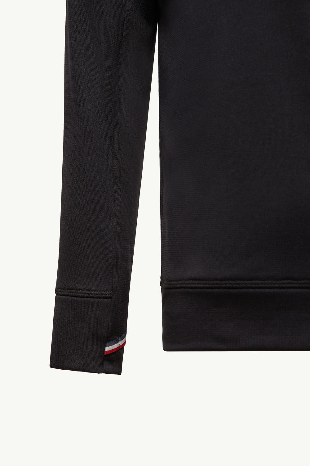 Polartec® Half-Zip Polo Neck Gender Neutral Black Moncler 4