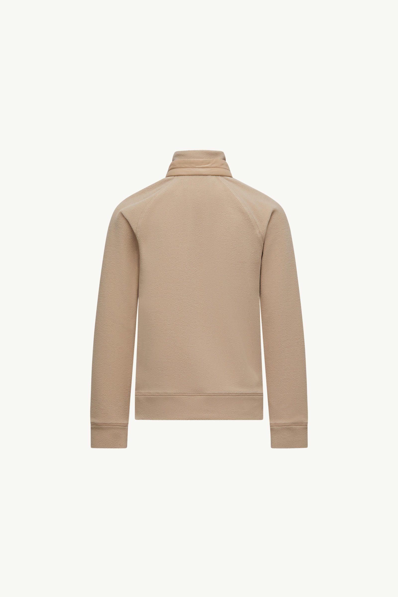 Sudadera de tejido suave con media cremallera De Género Neutro Beige Moncler 2