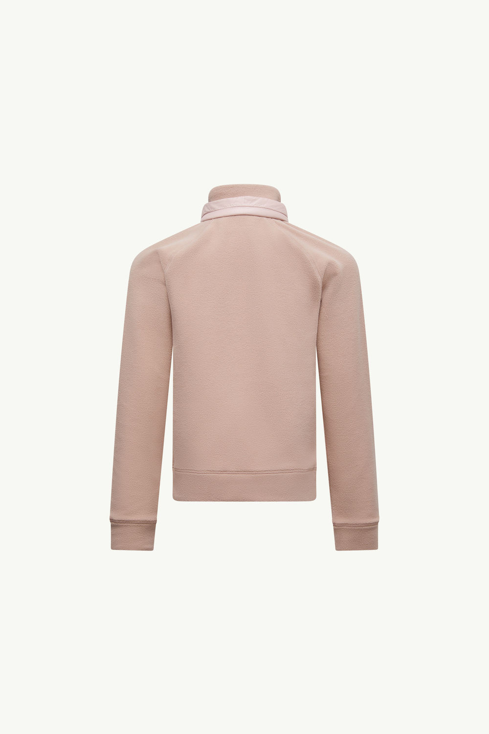 Half-Zip Fleece Sweatshirt Gender Neutral Pink Moncler 2
