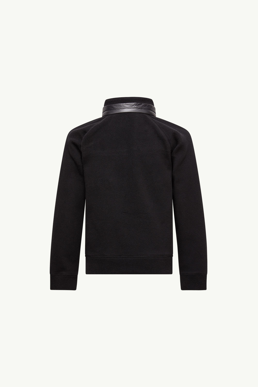 Half-Zip Fleece Sweatshirt Gender Neutral Black Moncler 2