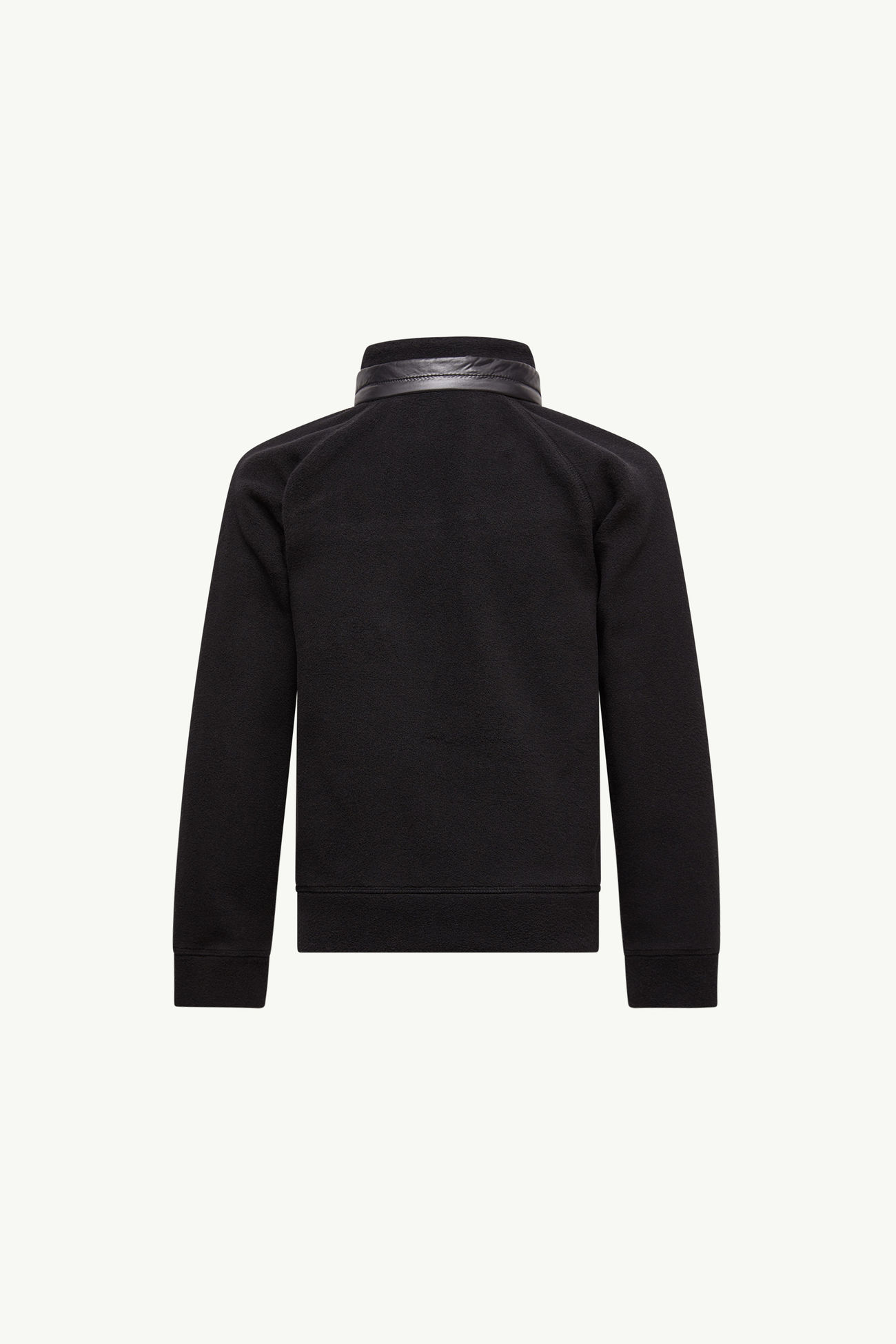 Sudadera de tejido suave con media cremallera De Género Neutro Negro Moncler 2