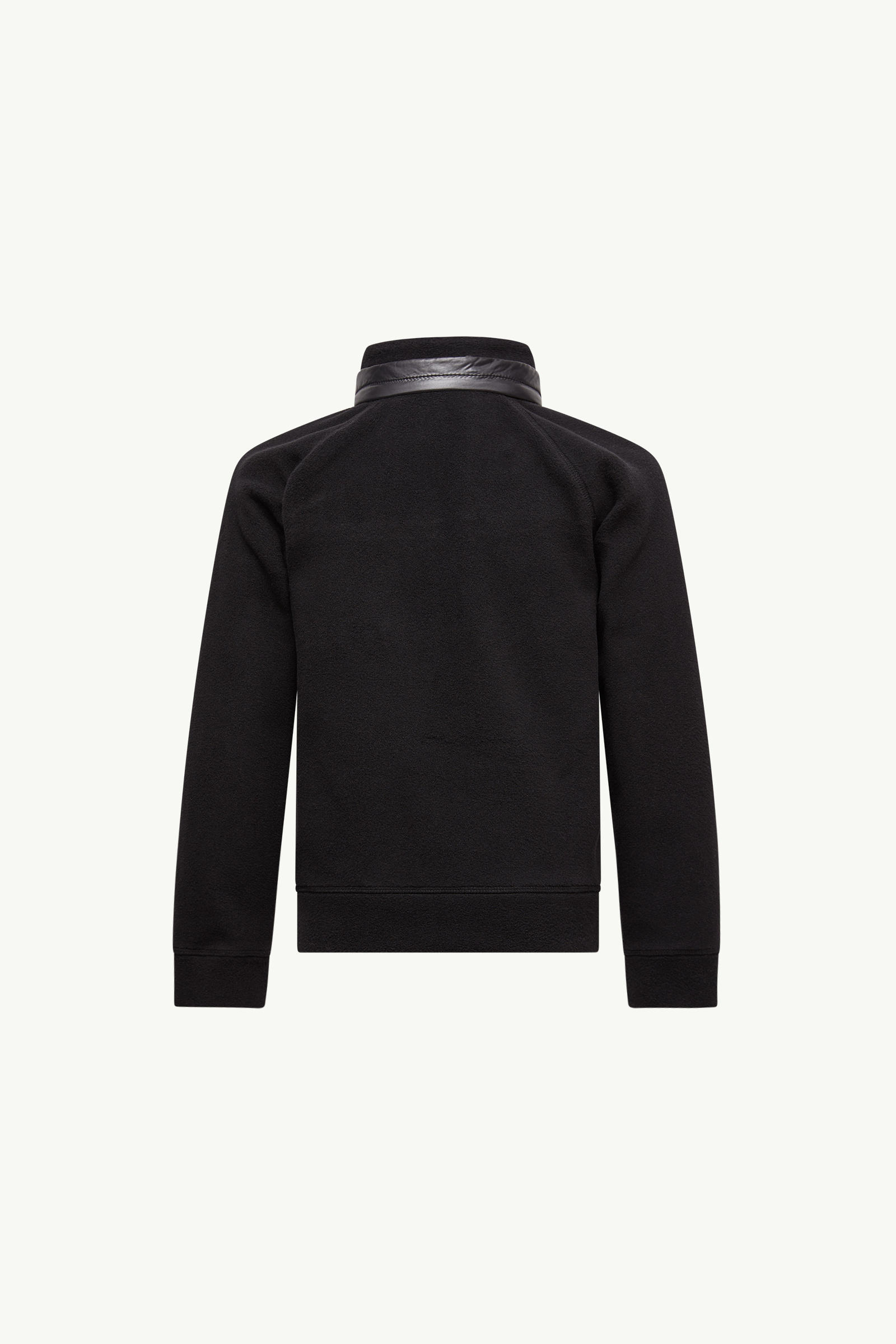 Sudadera de tejido suave con media cremallera De Género Neutro Negro Moncler 2