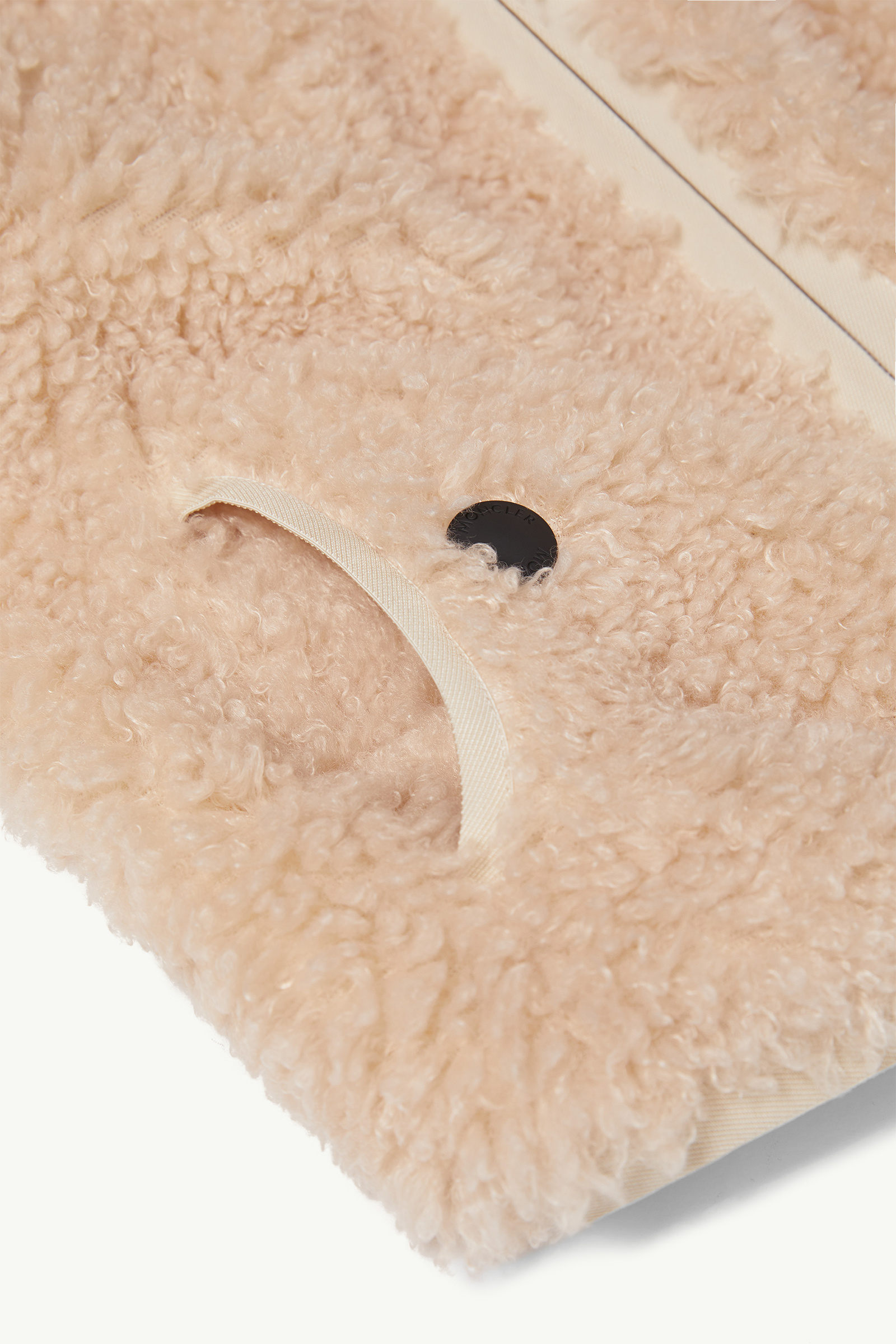 Reversible Teddy Zip-Up Hoodie Girl Pink Moncler 3