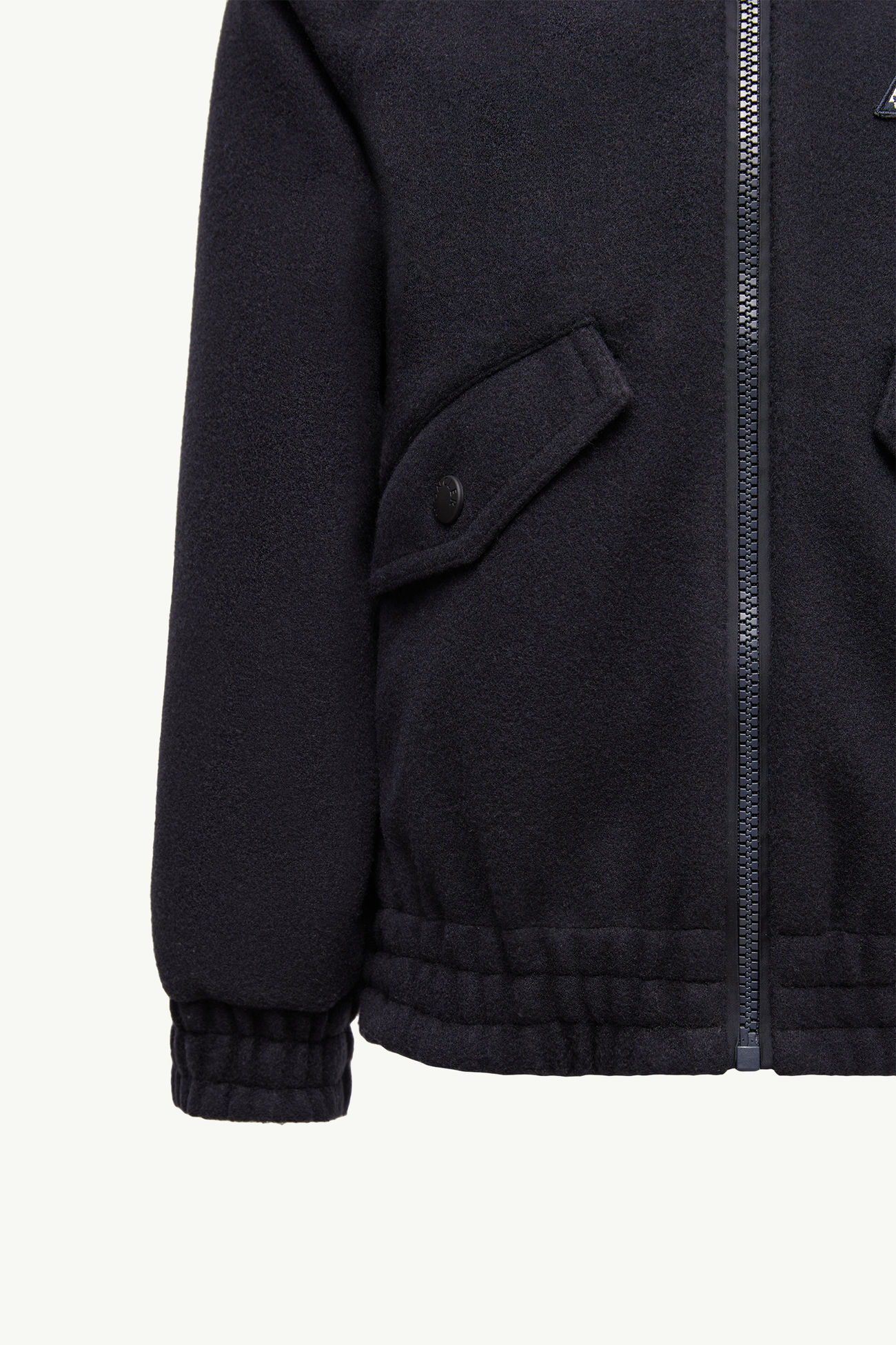 Kapuzenpullover mit Reißverschluss Genderneutral Navyblau Moncler 3