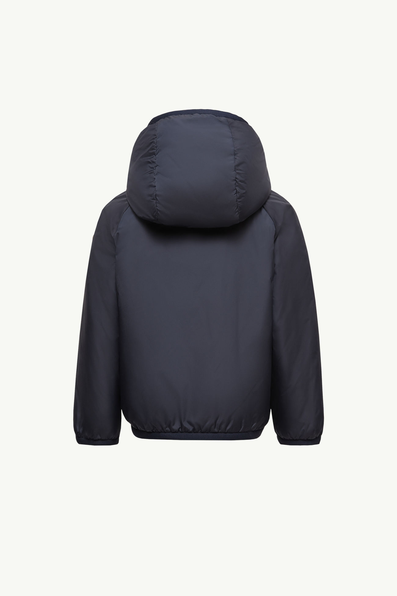 Wendbarer Kapuzenpullover mit Reißverschluss Genderneutral Beige & Navyblau Moncler 2