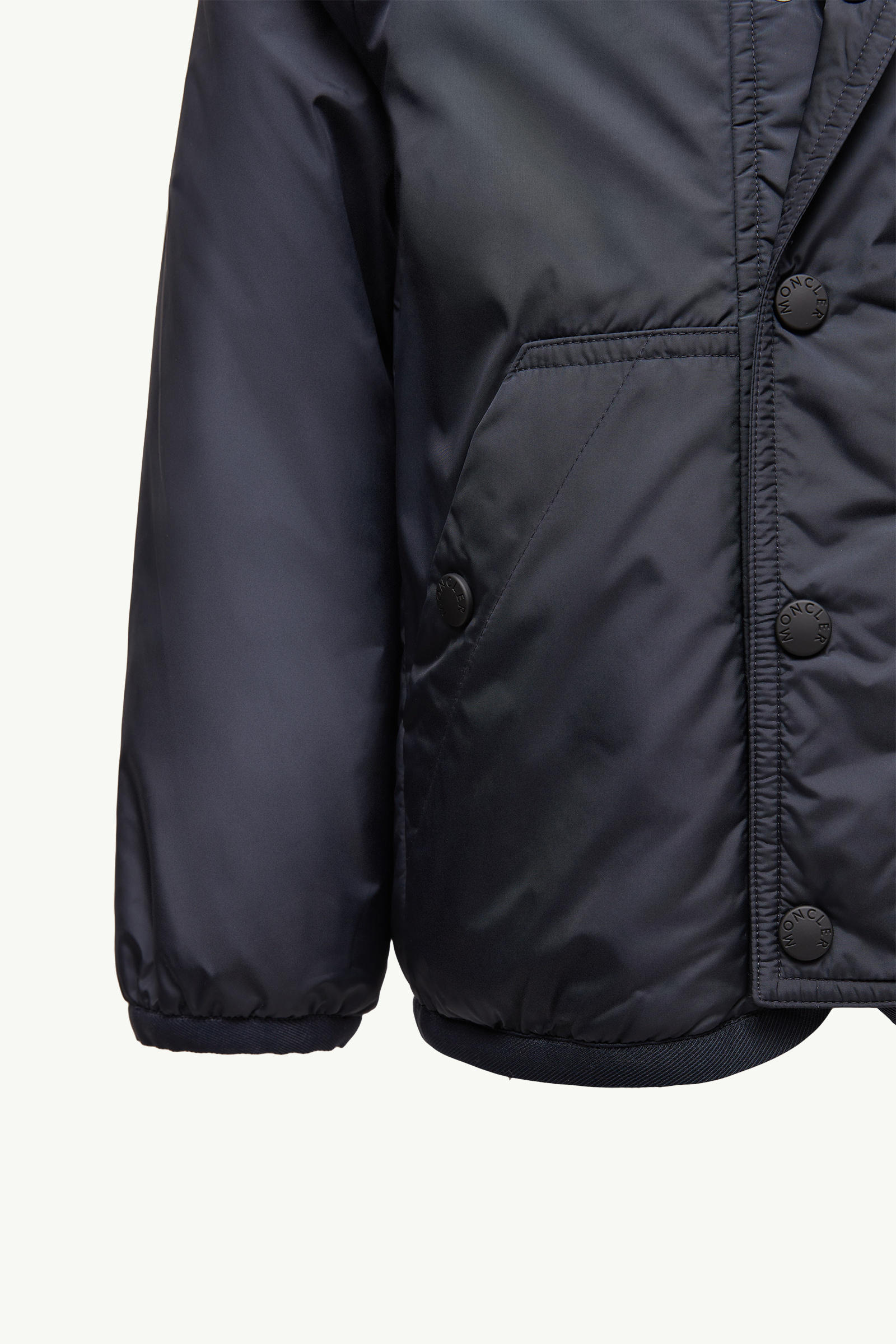 Sudadera reversible con cremallera De Género Neutro Beige & Azul Marino Moncler 6