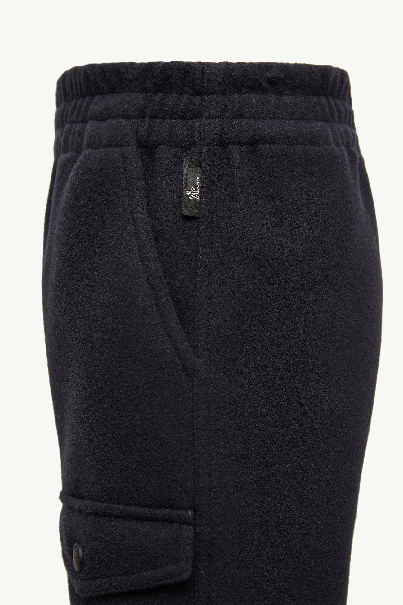 Interlock Cargo Pants Gender Neutral Navy Blue Moncler 1